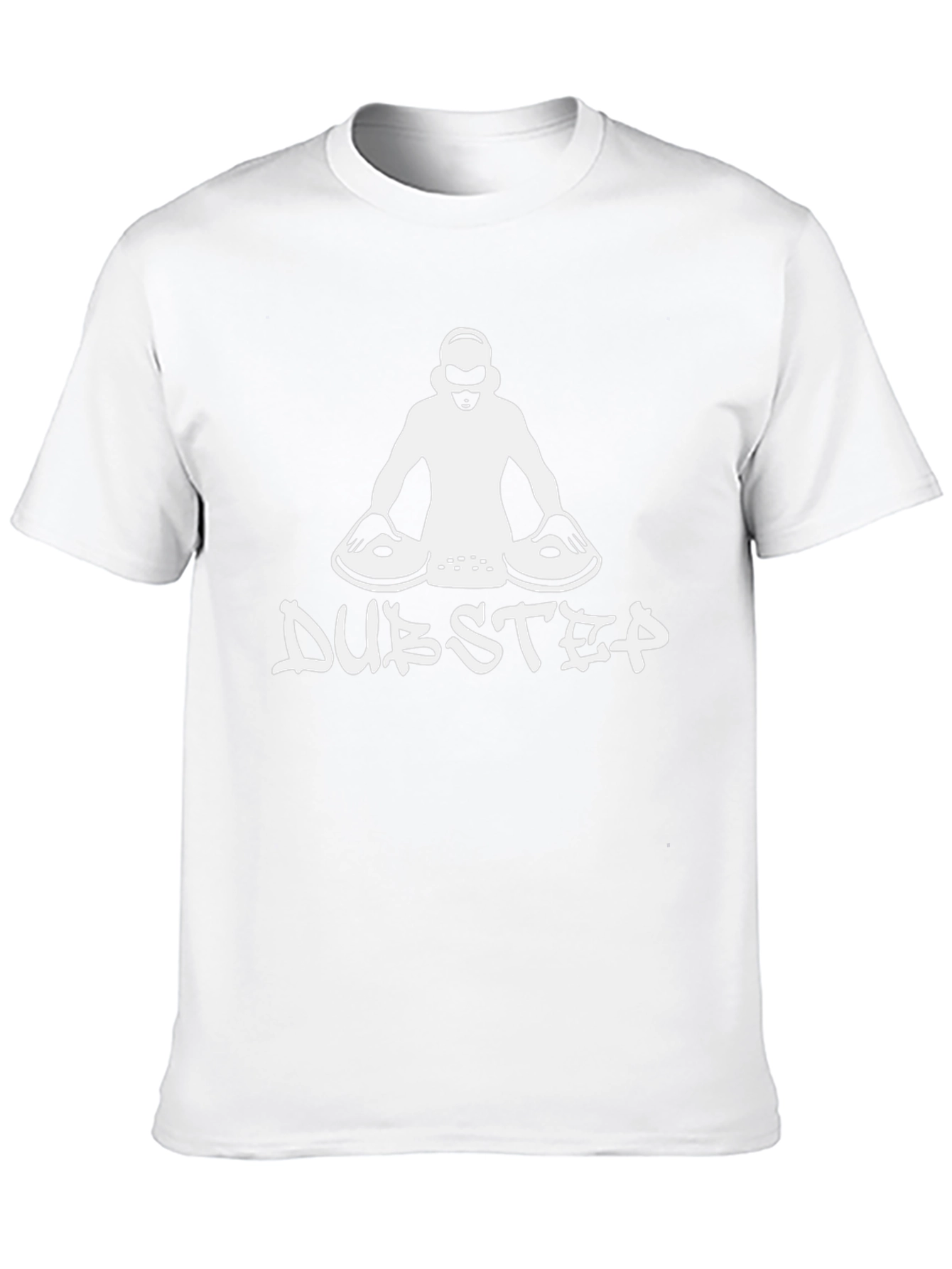 DJ Dubstep Graphic Black T-Shirt