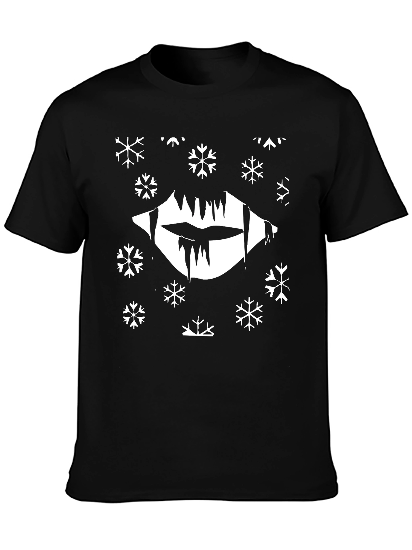 Vampire Snow T-Shirt - Gothic Winter Tee