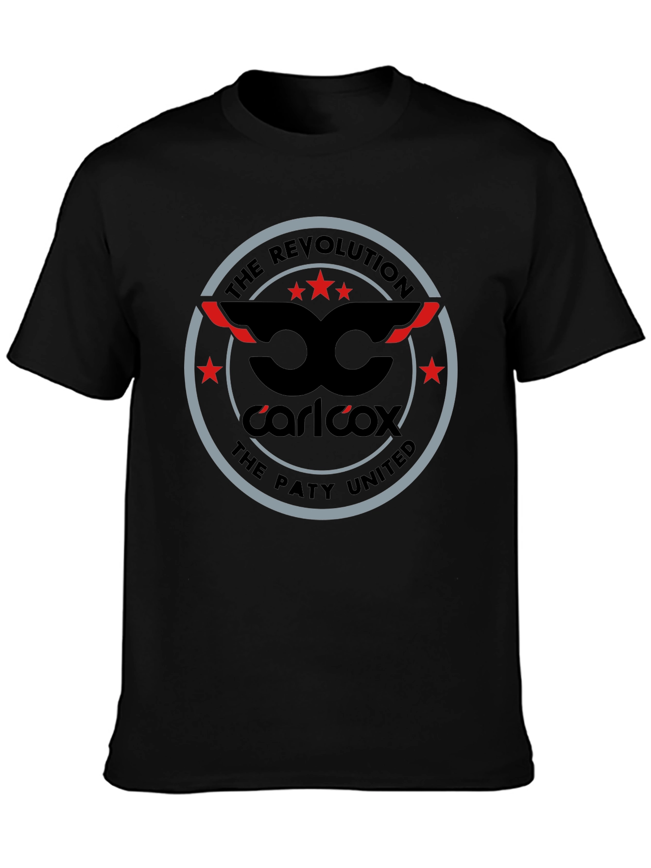 Carl Cox Revolution T-Shirt - Black Cotton Graphic Tee