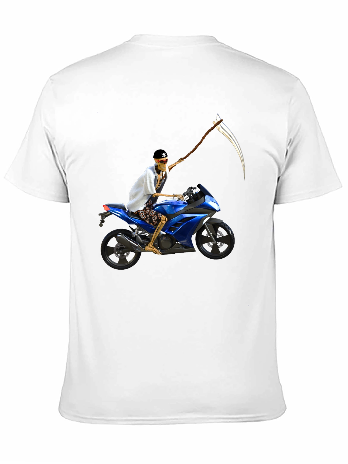 Skeleton Rider Graphic T-Shirt