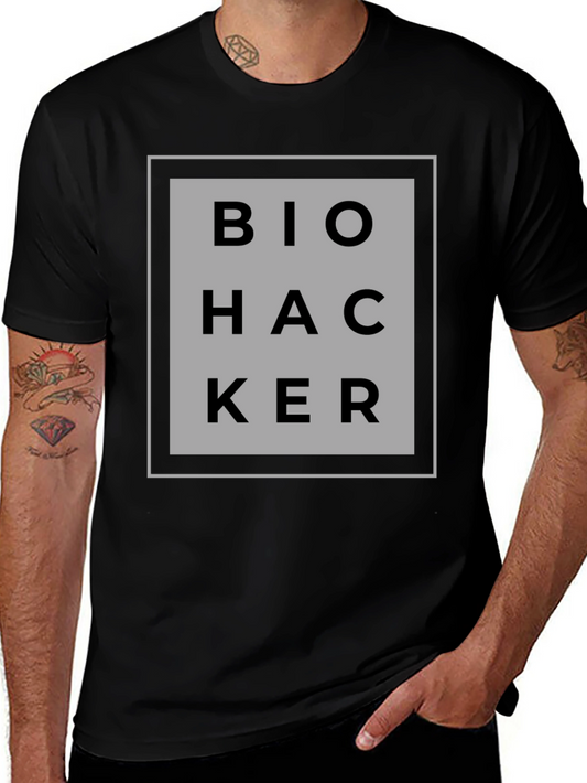Biohacker Graphic Tee - Black