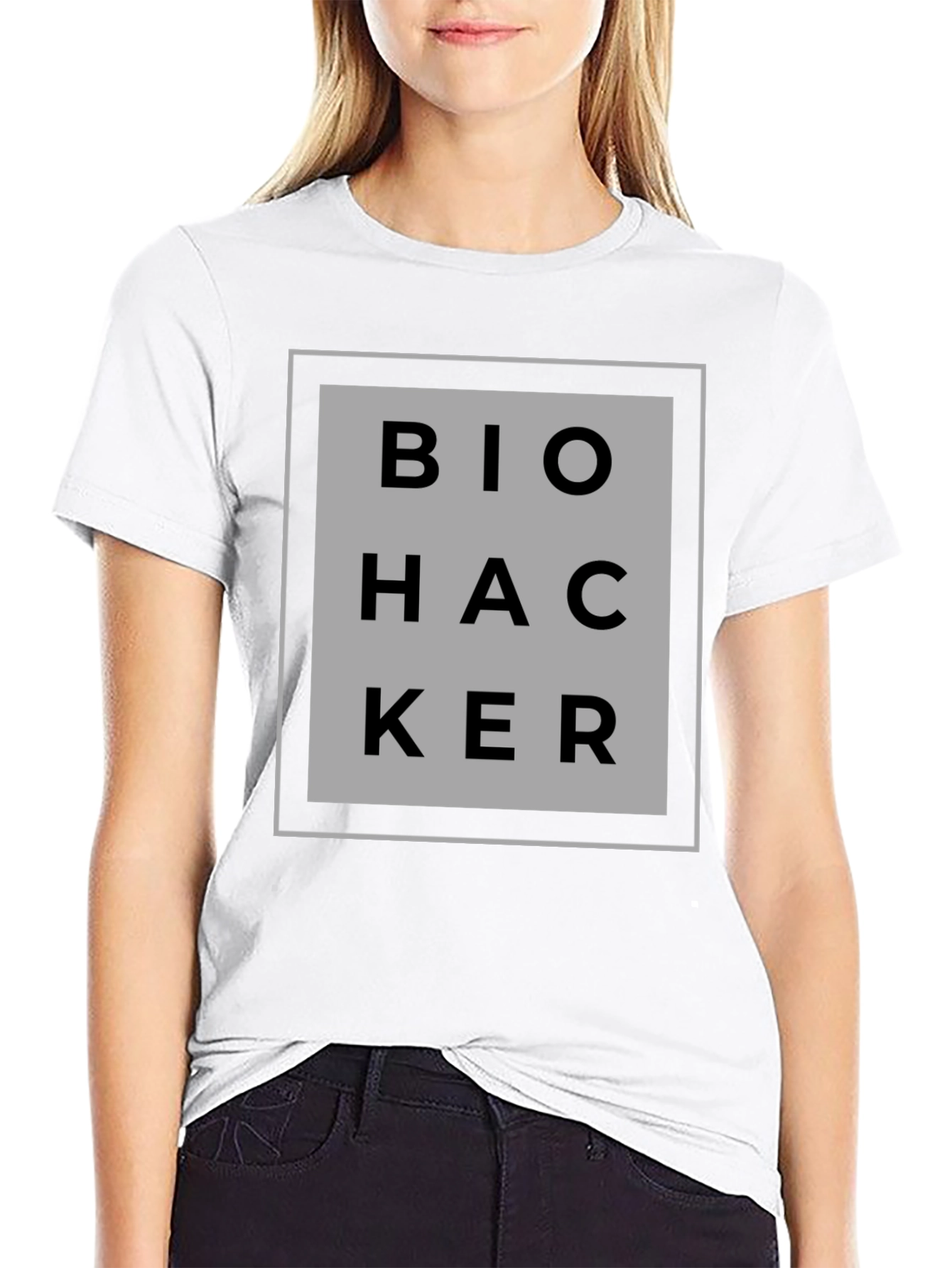 Biohacker Graphic Tee - Black