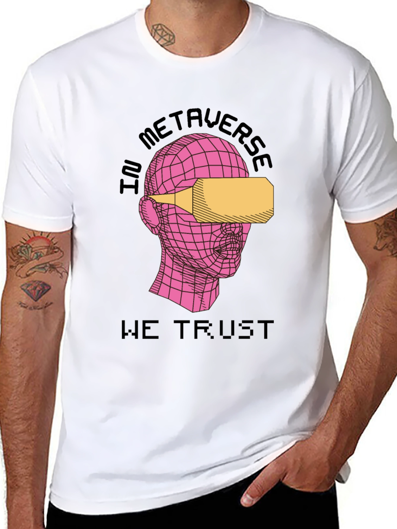 Metaverse T-Shirt: In Metaverse We Trust Graphic Tee