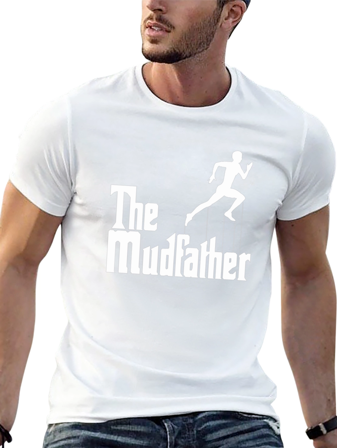 The Mudfather Running T-Shirt - Funny Runner Tee
