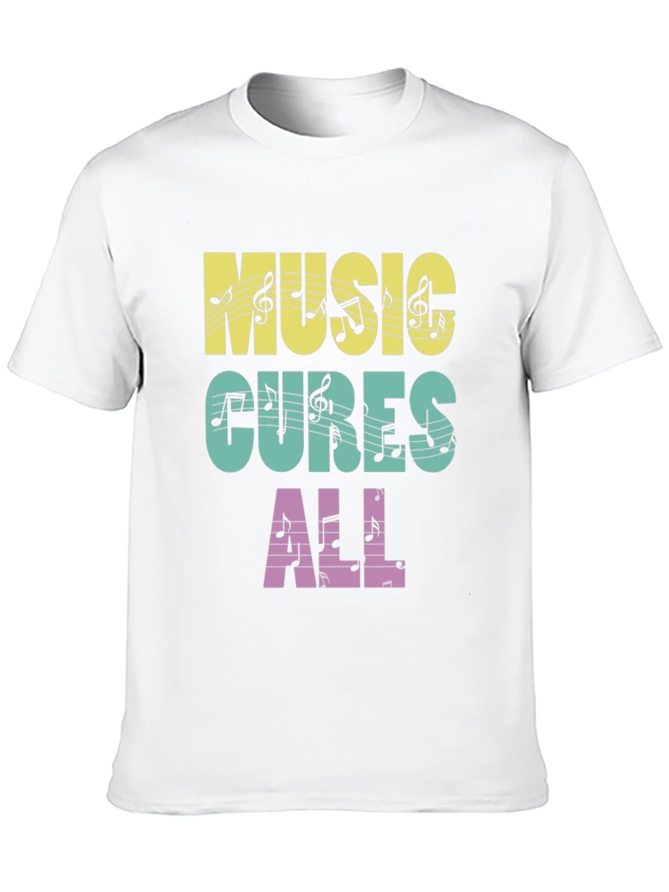 Music Cures All Graphic T-Shirt