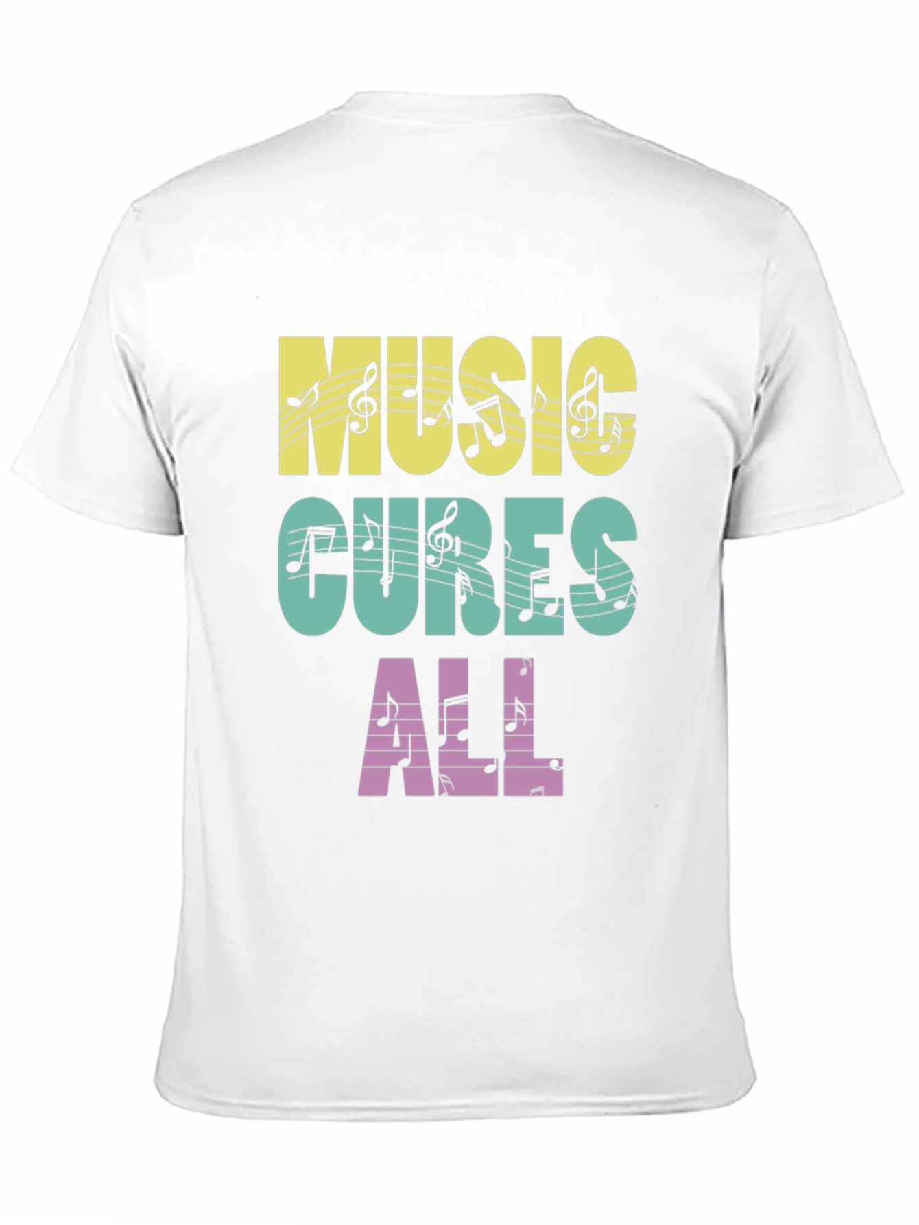 Music Cures All Graphic T-Shirt
