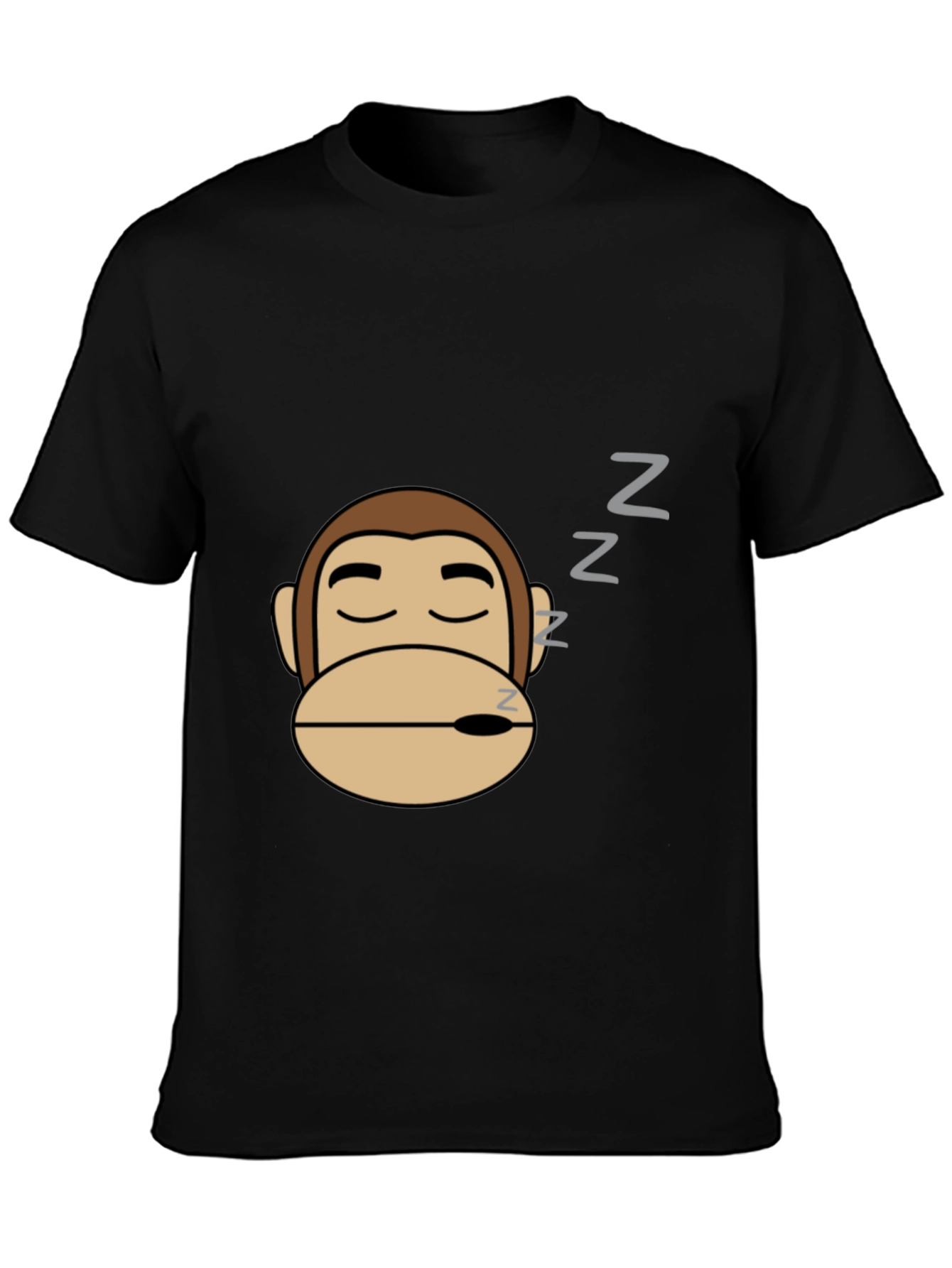 Sleeping Monkey Graphic Tee - Relaxed Fit