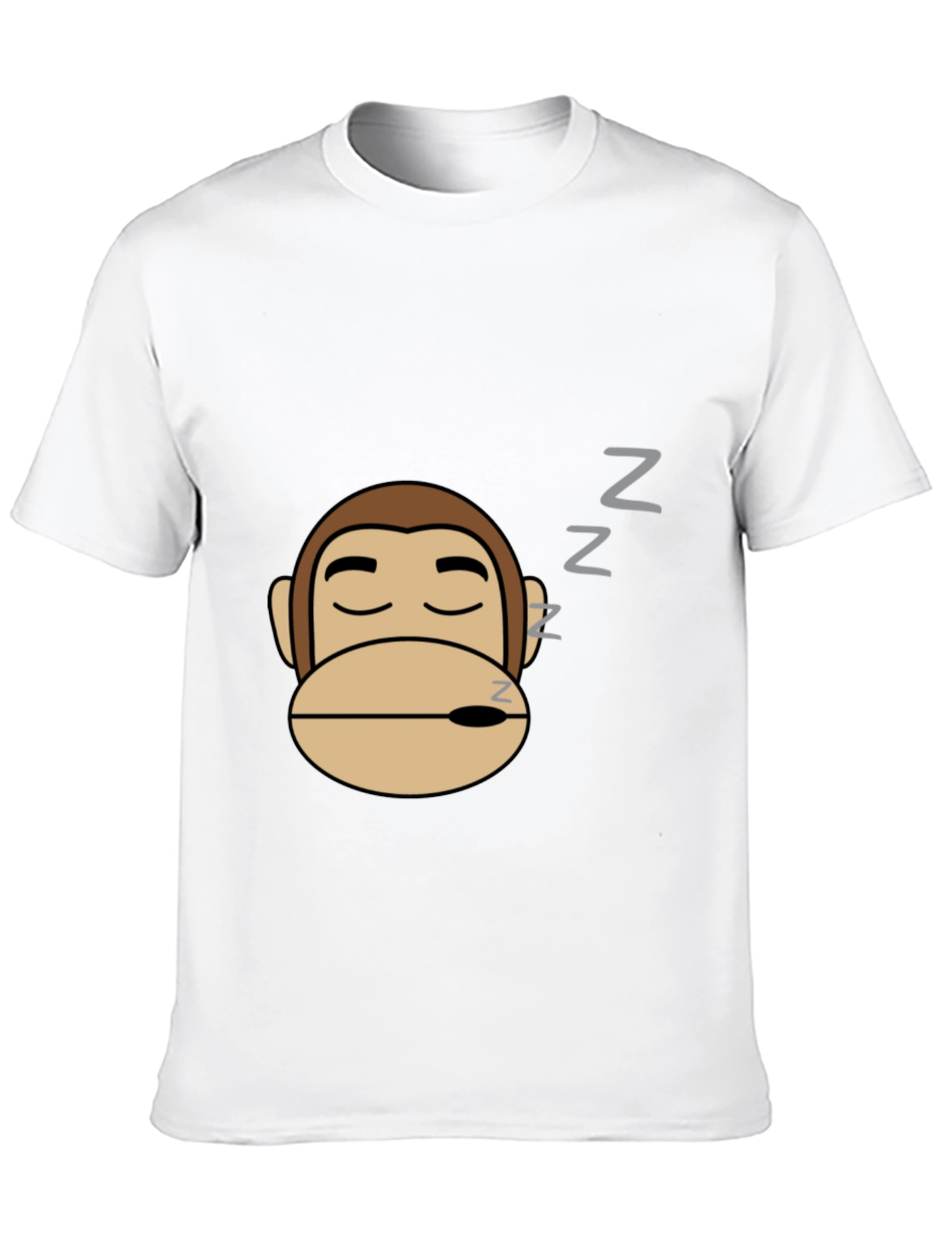 Sleeping Monkey Graphic Tee - Relaxed Fit