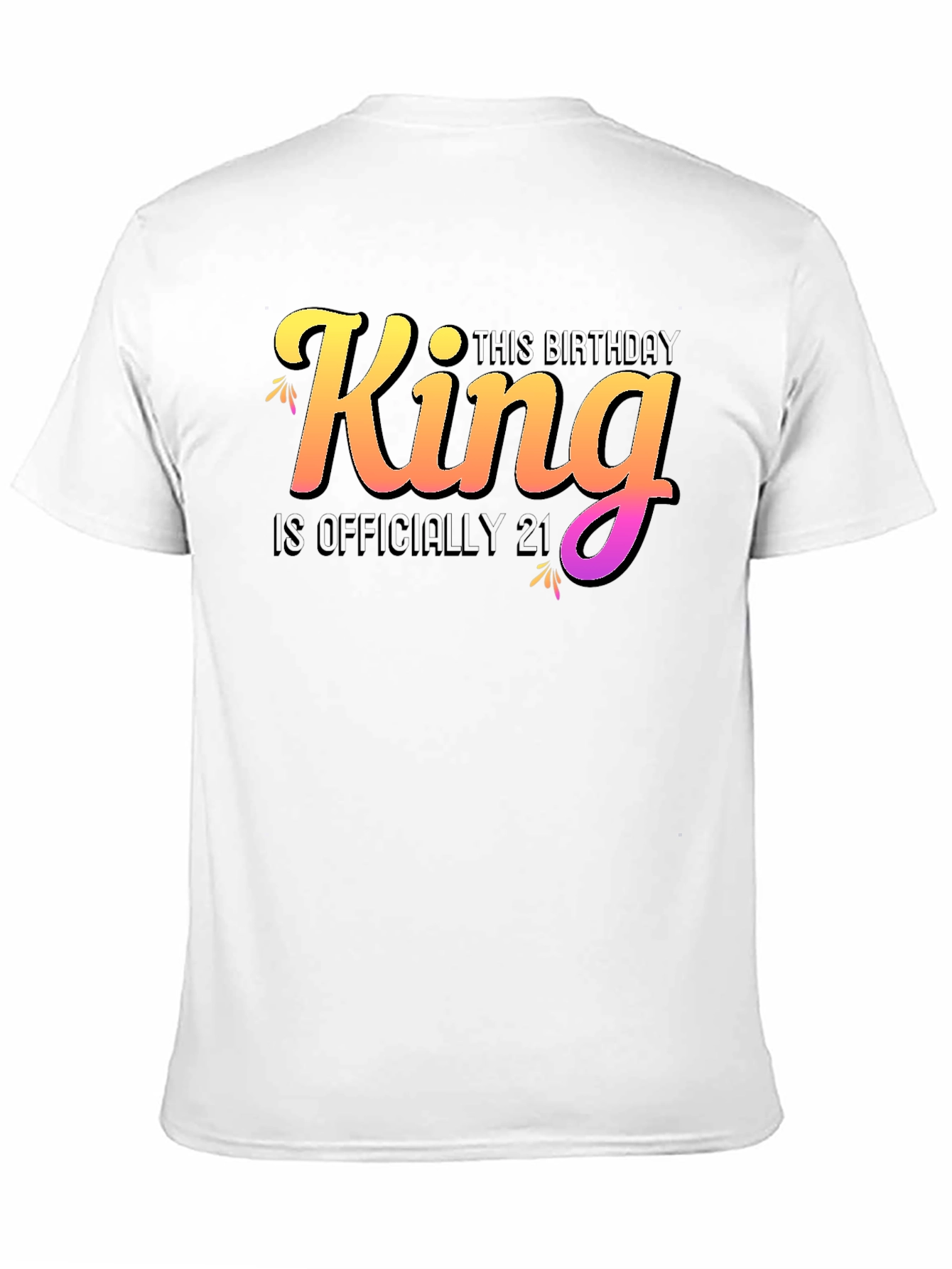 King Birthday 21st T-Shirt
