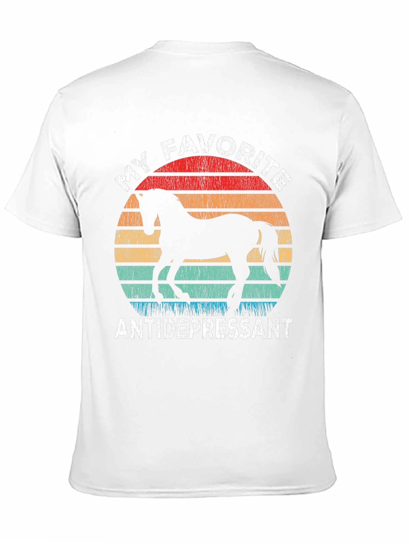 My Favorite Antidepressant Horse T-Shirt