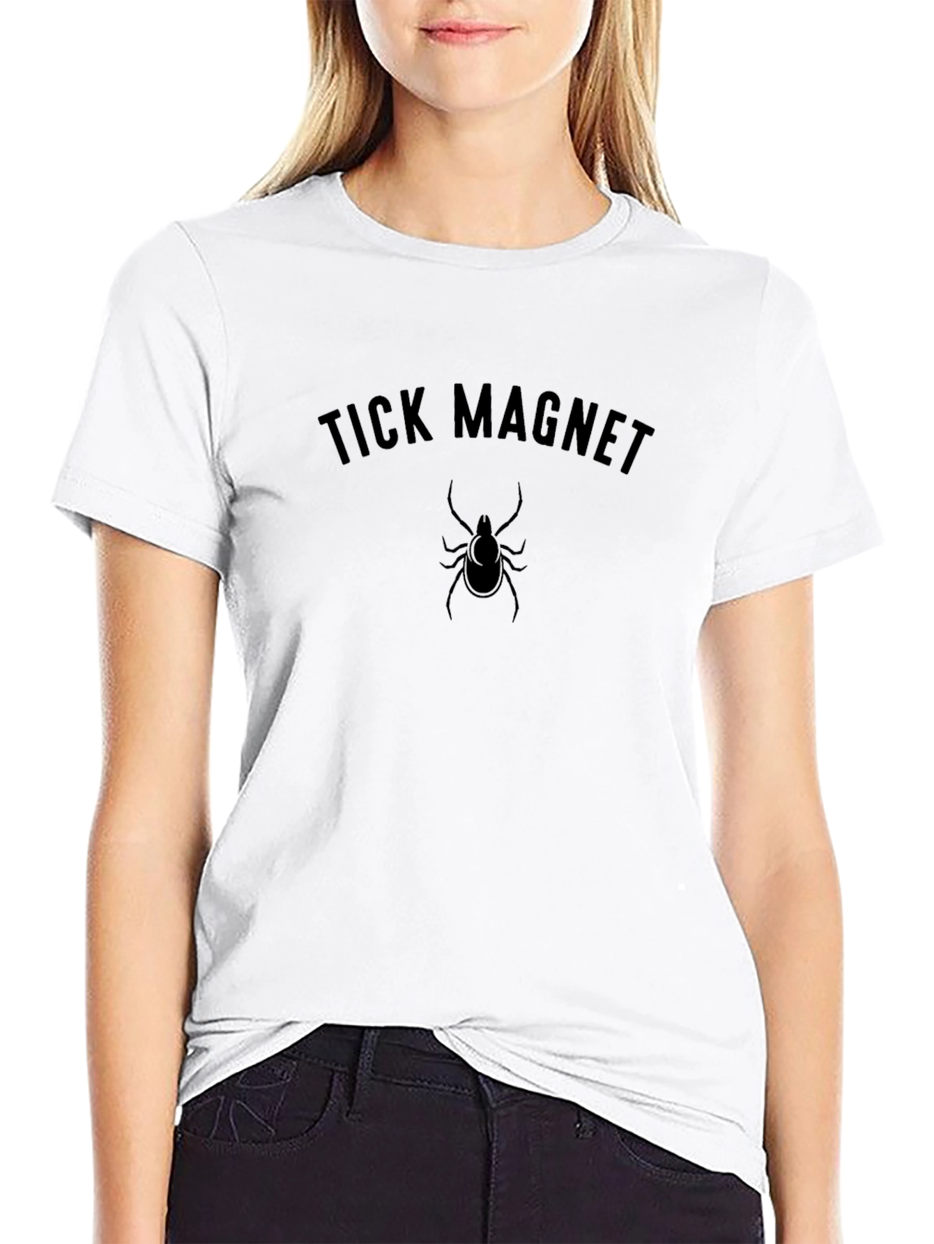 Tick Magnet Graphic Tee - Funny Outdoor T-Shirt