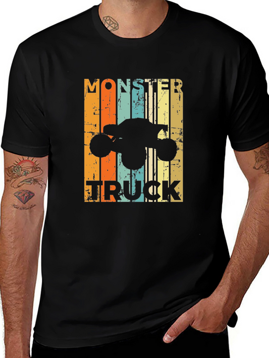 Monster Truck Vintage Graphic Tee
