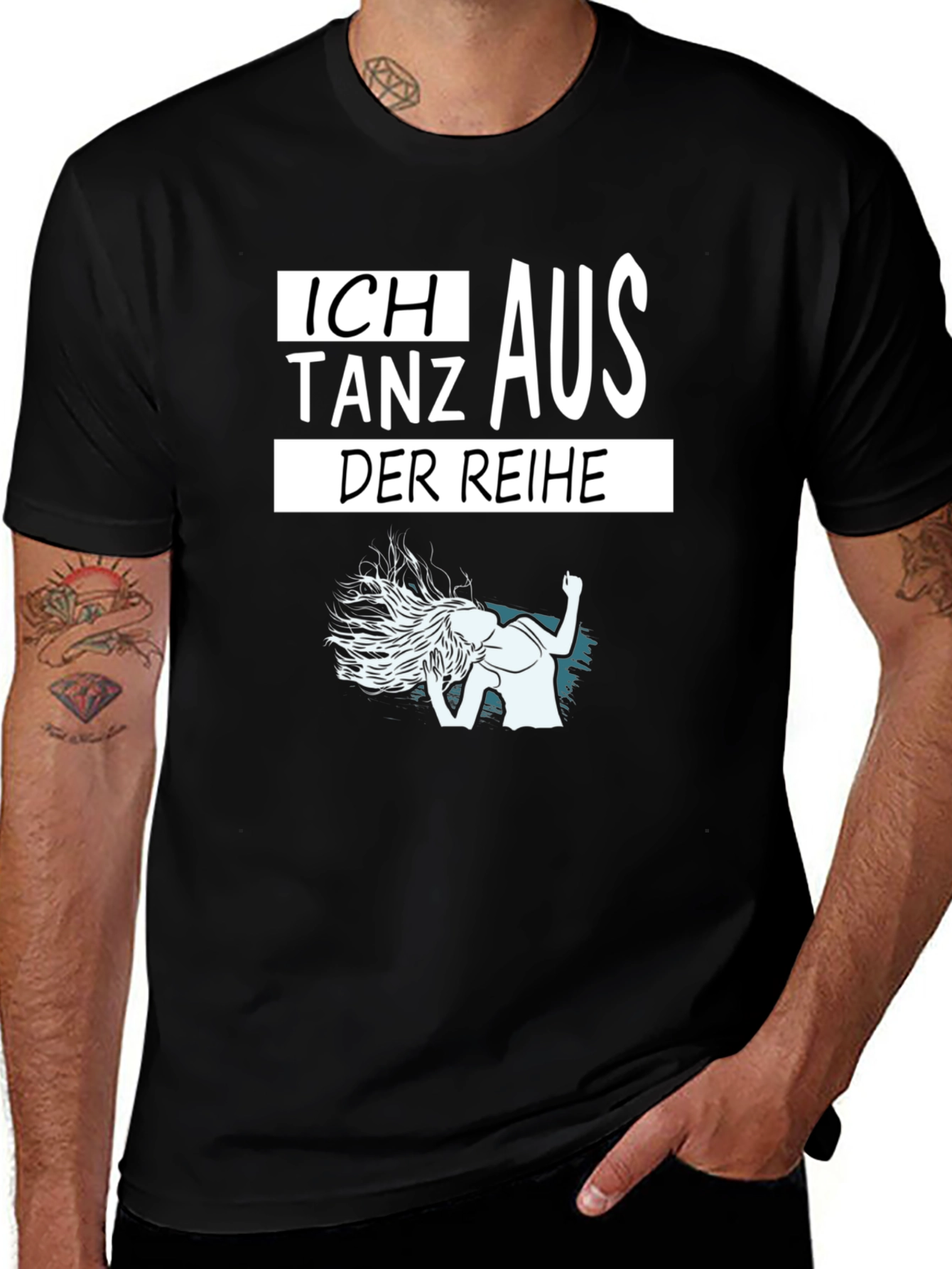 Ich Tanz Aus Der Reihe T-Shirt