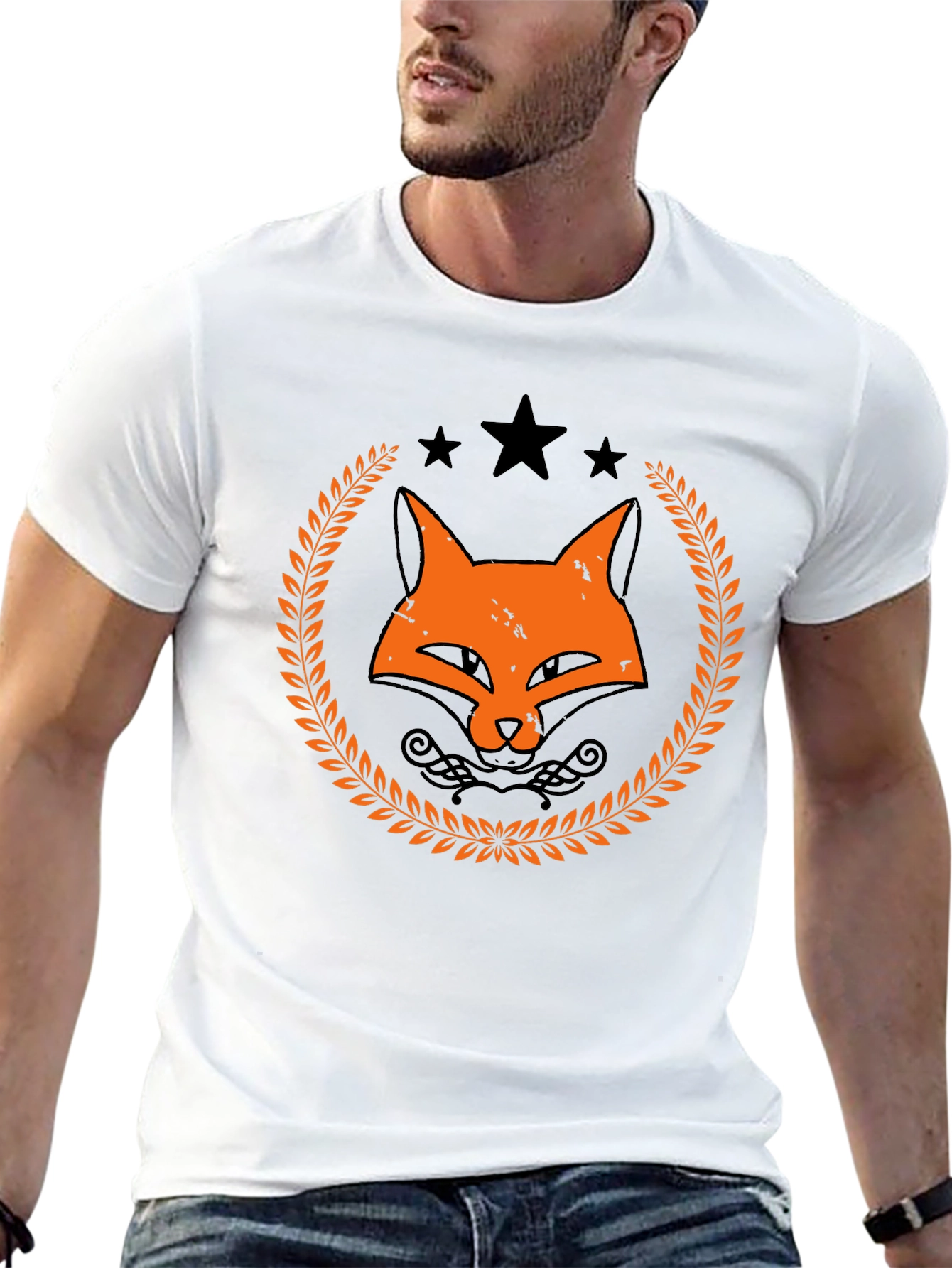 Fox Emblem Graphic Tee - Stylish & Unique