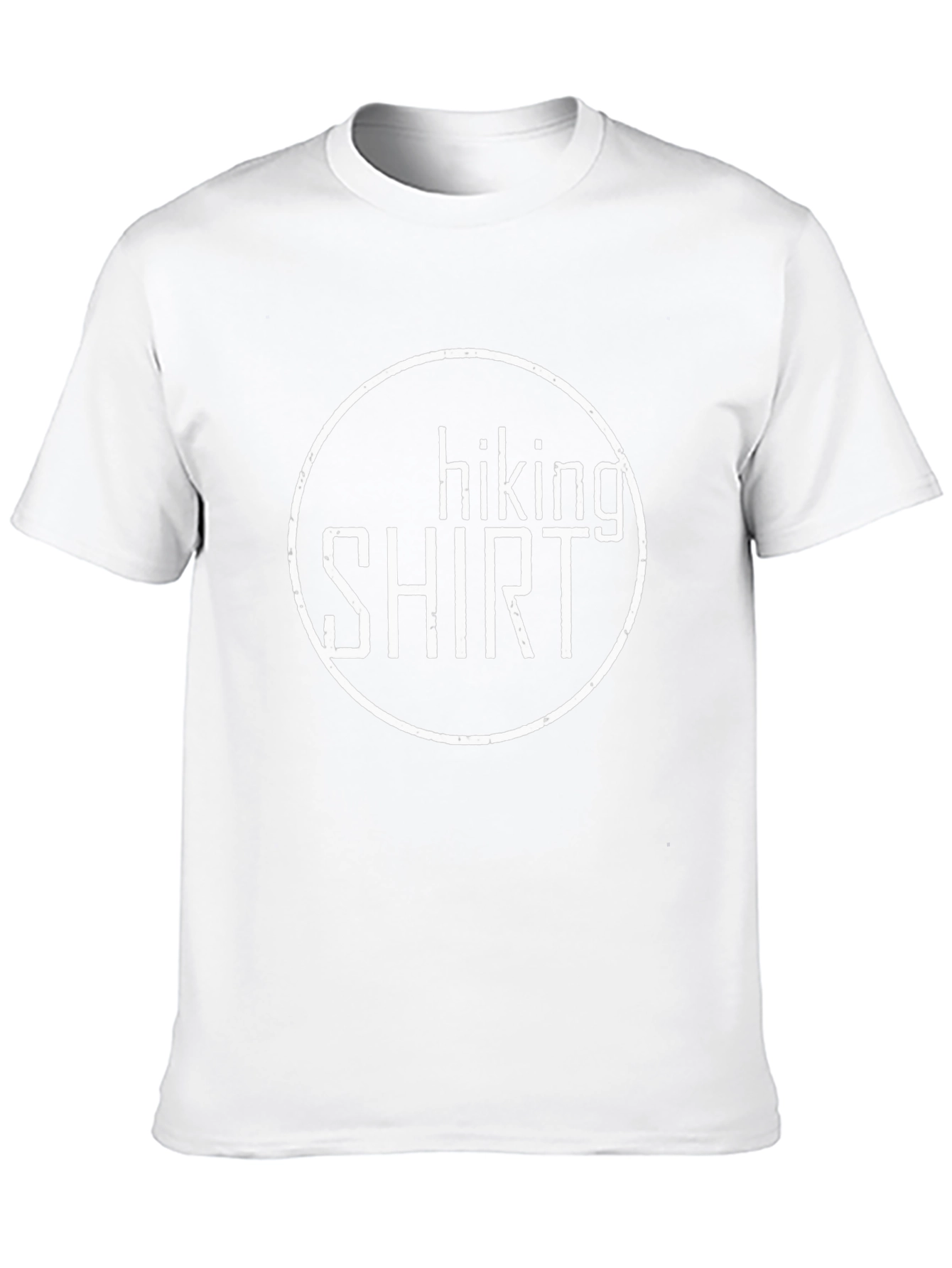 Hiking Shirt Graphic Tee - Black Cotton Blend