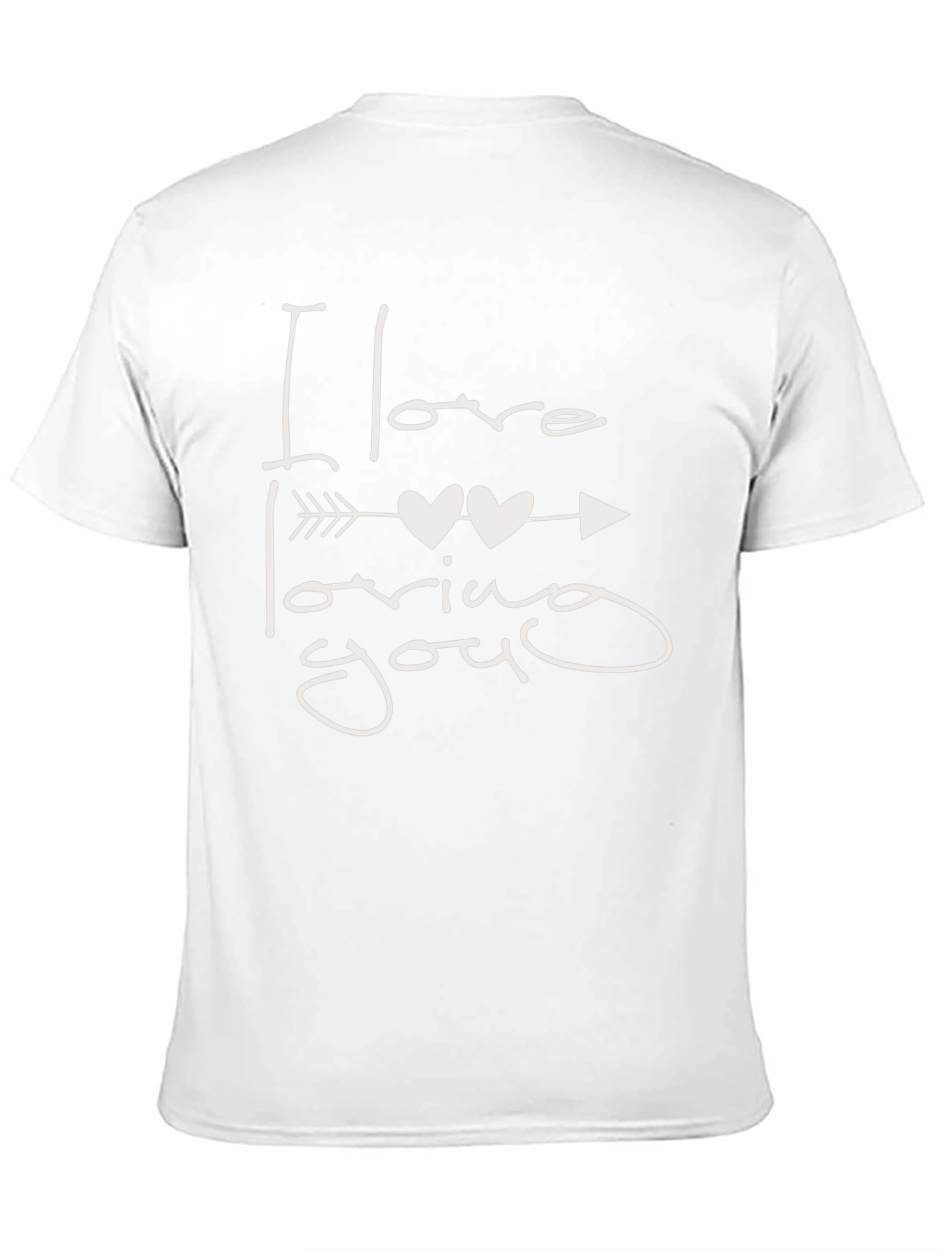 I Love Loving You Black T-Shirt