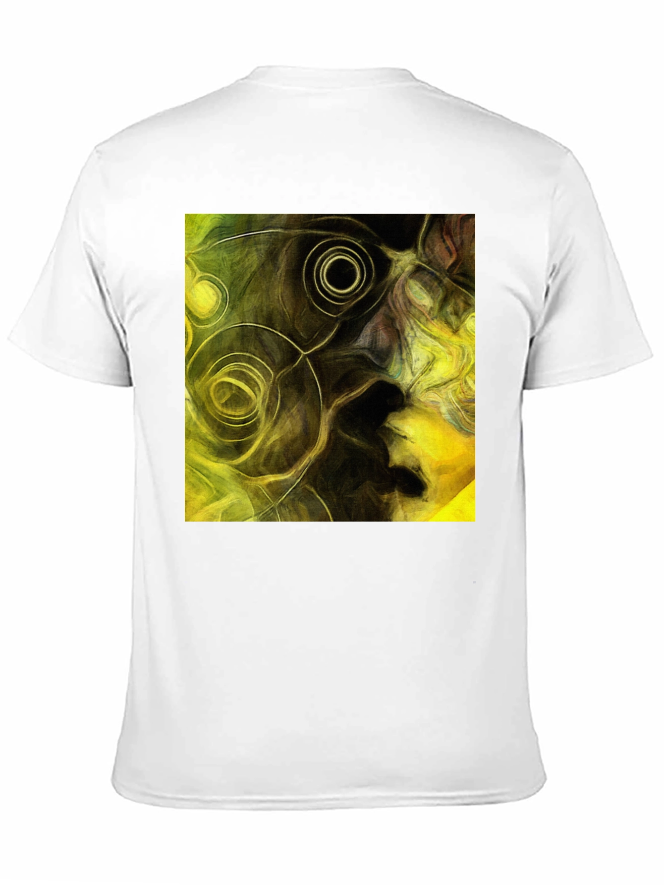 Abstract Art Black T-Shirt