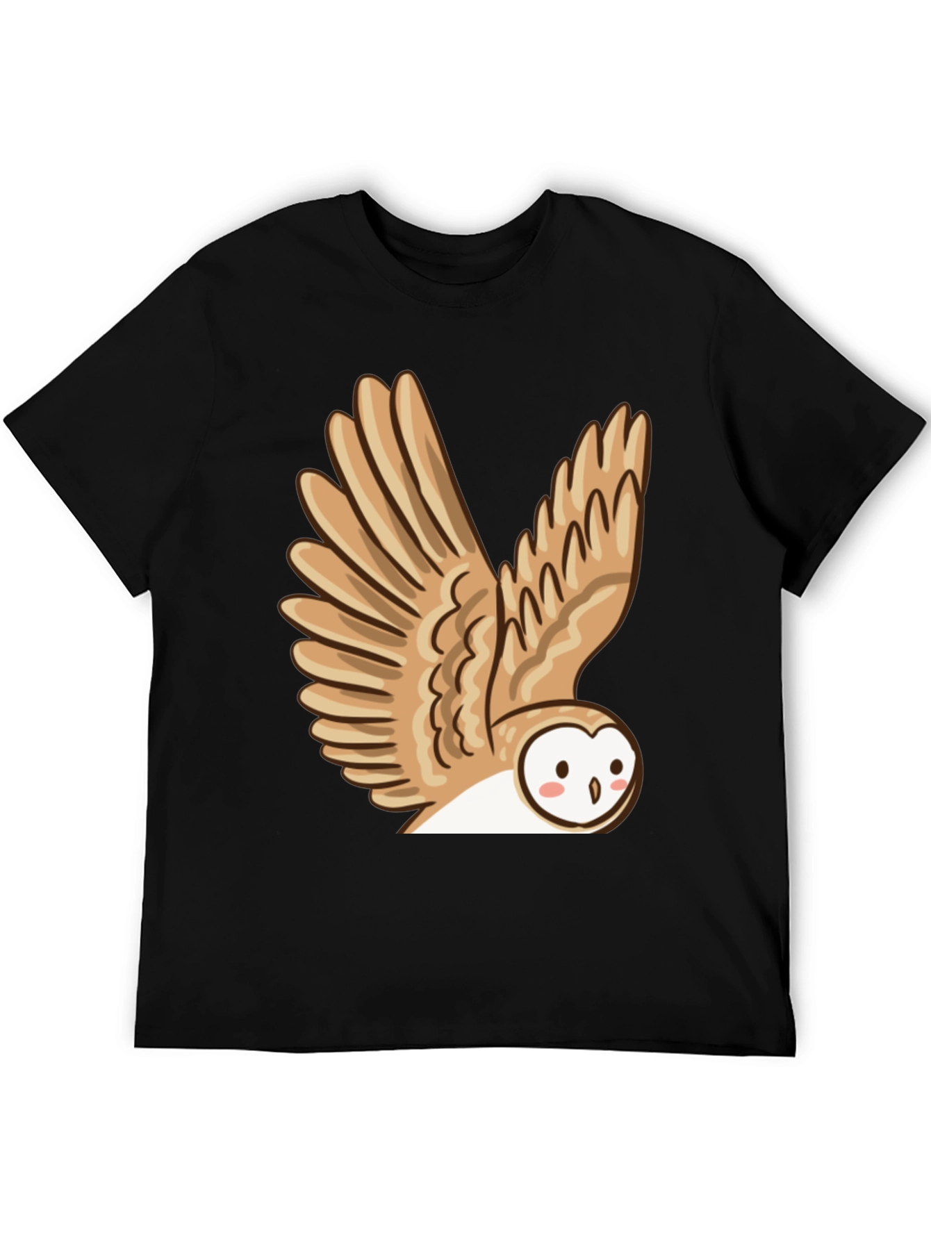Owl Graphic T-Shirt - Cute Bird Tee