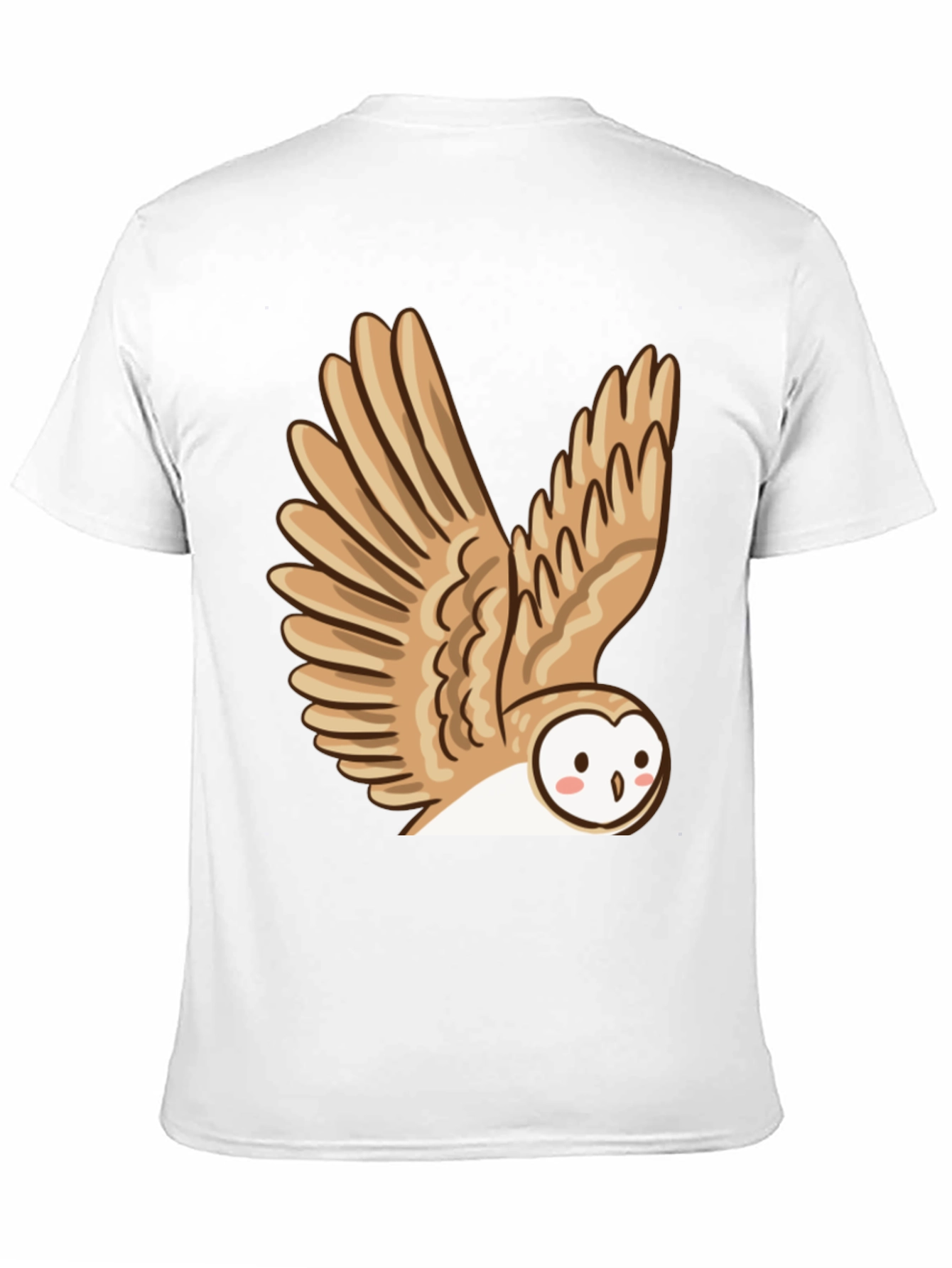 Owl Graphic T-Shirt - Cute Bird Tee