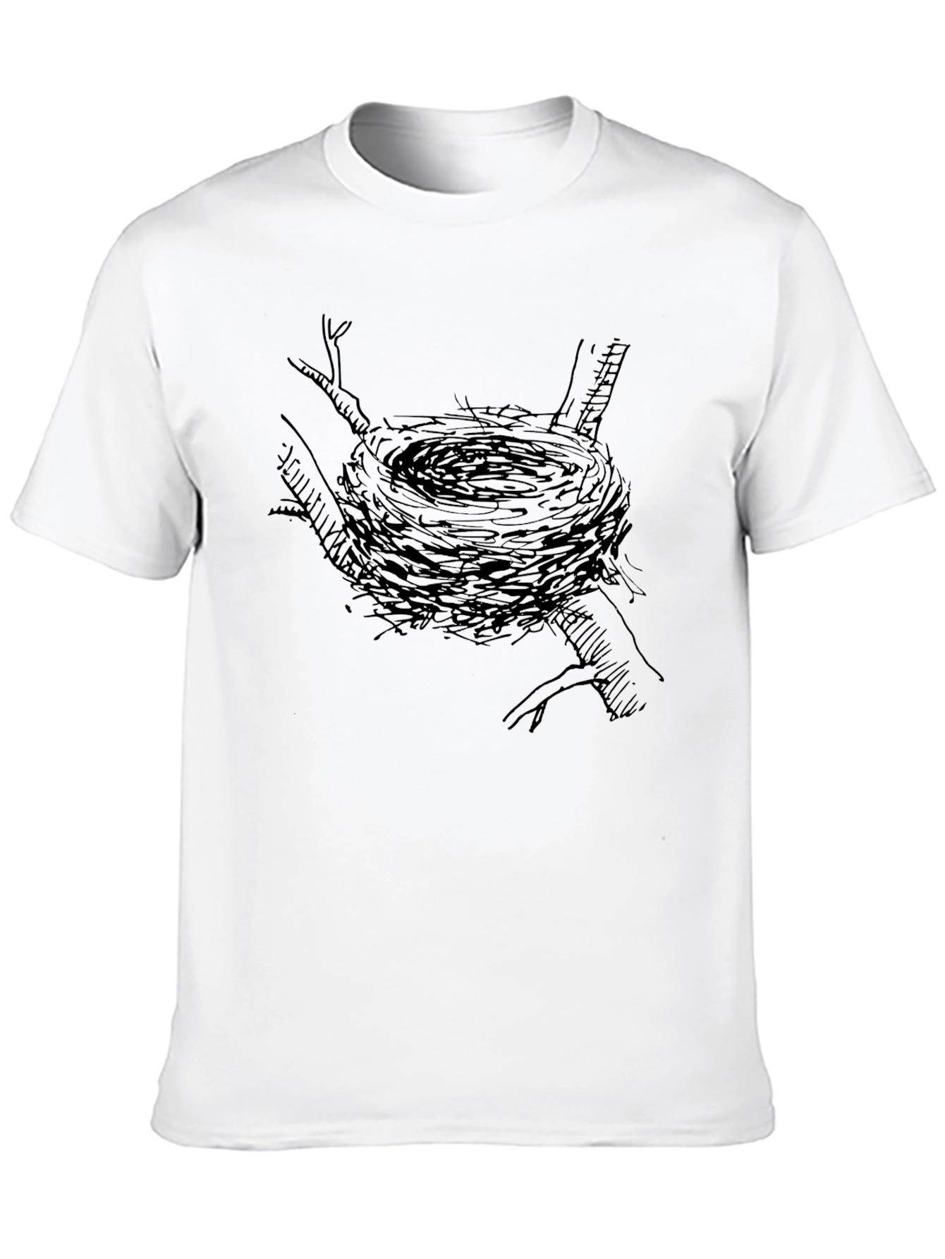 Natures Nest Graphic Tee - Black