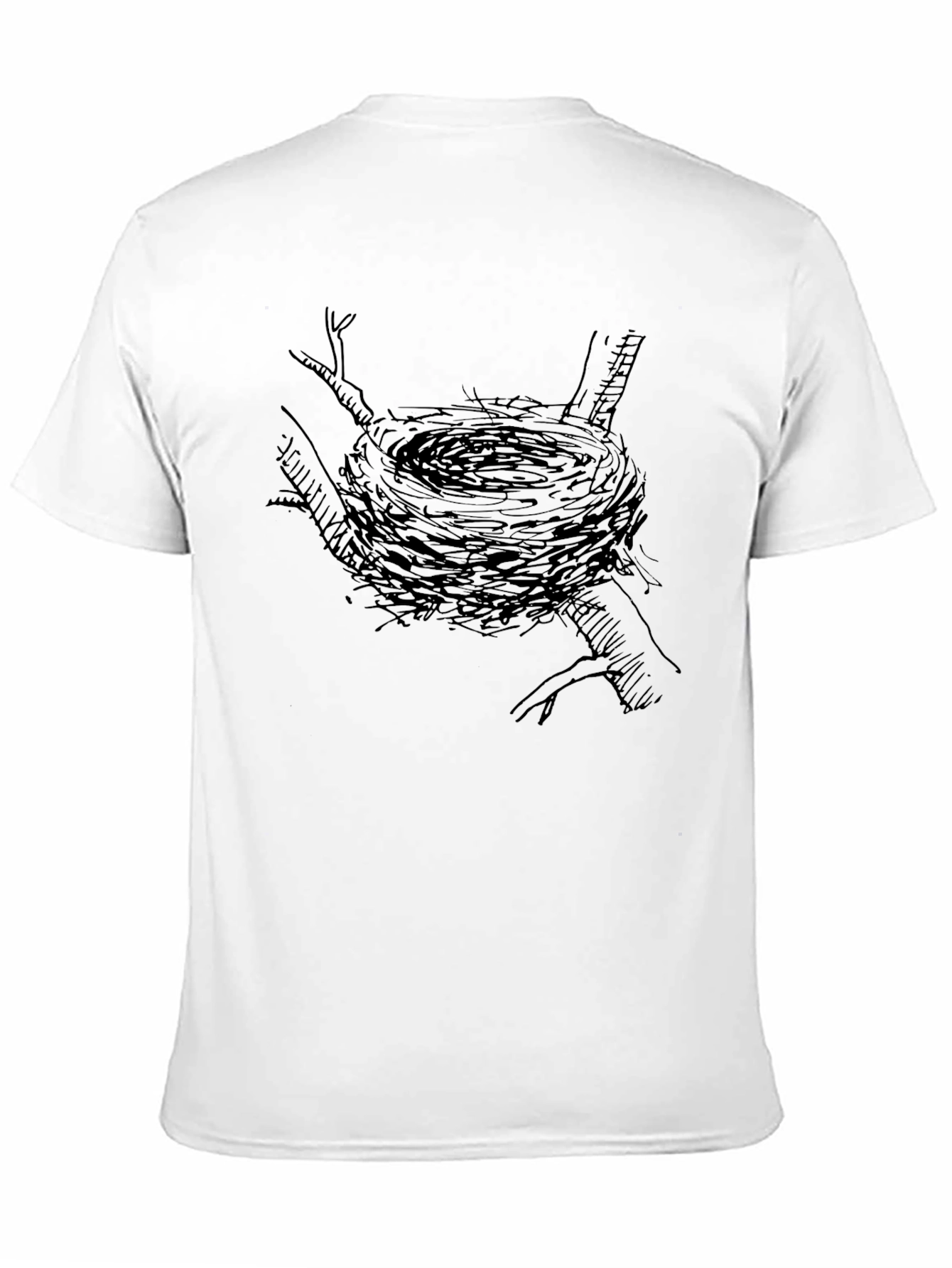 Natures Nest Graphic Tee - Black