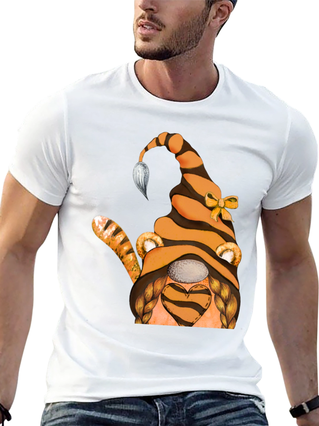 Tiger Gnome Graphic Tee