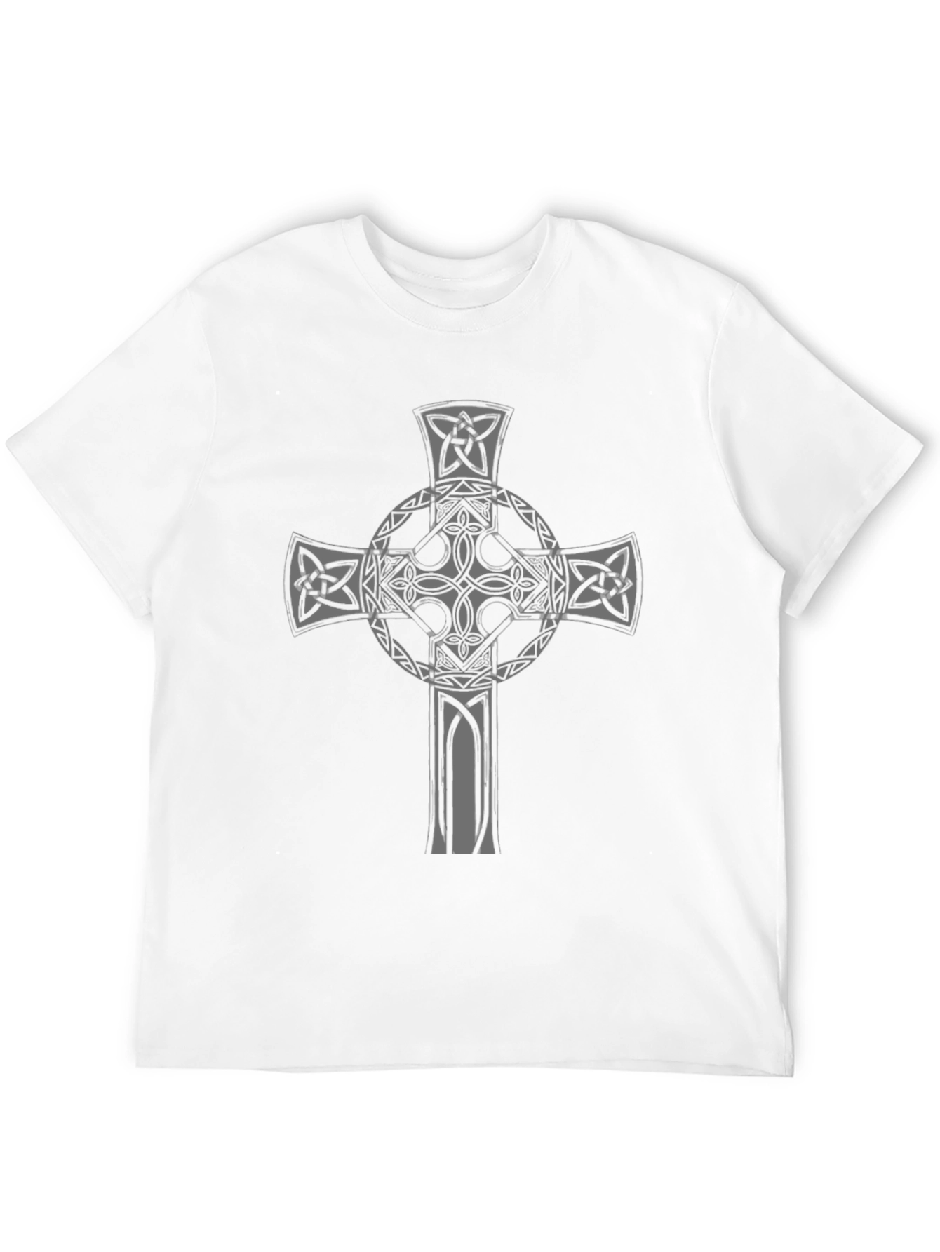 Celtic Cross Graphic Tee - Black T-Shirt