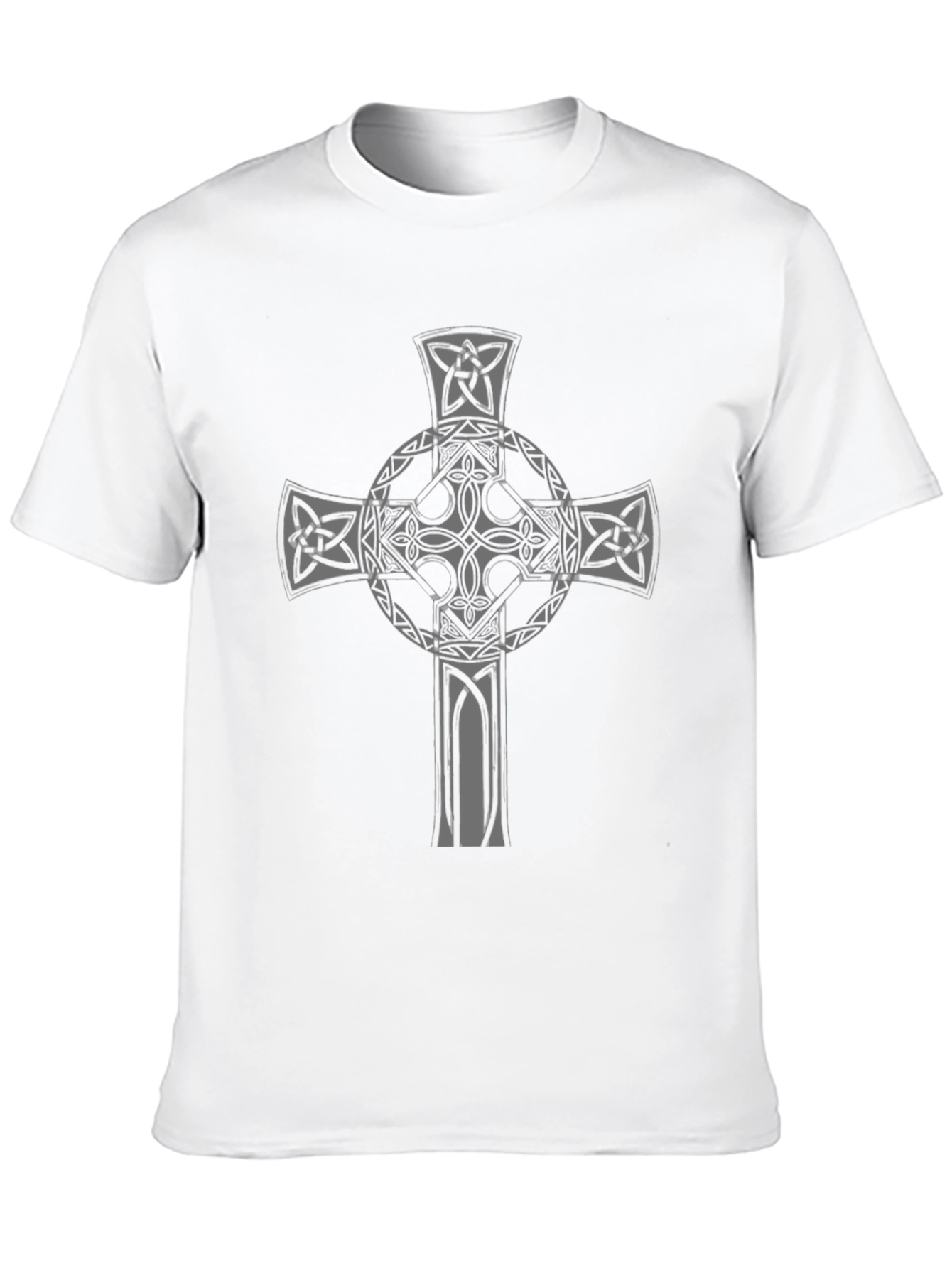 Celtic Cross Graphic Tee - Black T-Shirt