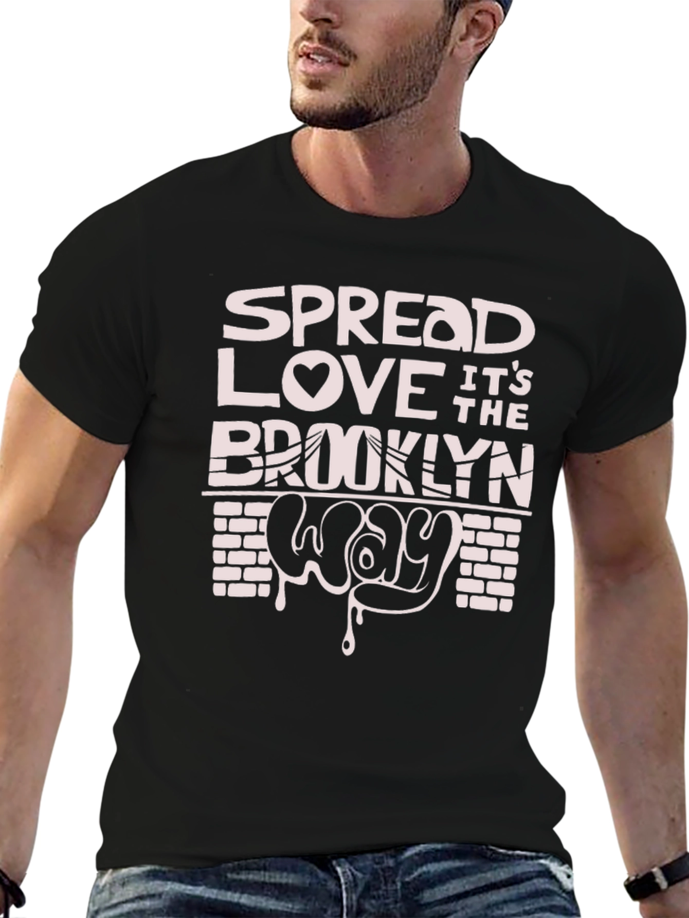 Spread Love Brooklyn Way Graphic T-Shirt