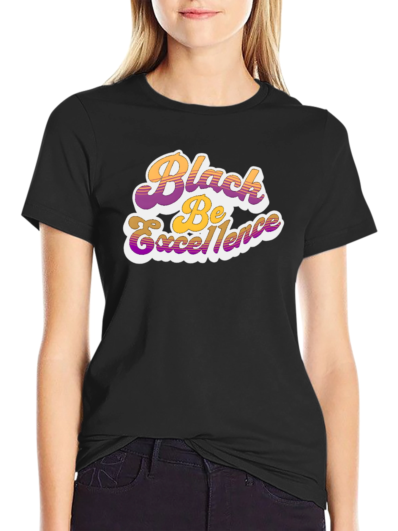 Black Be Excellence Graphic T-Shirt
