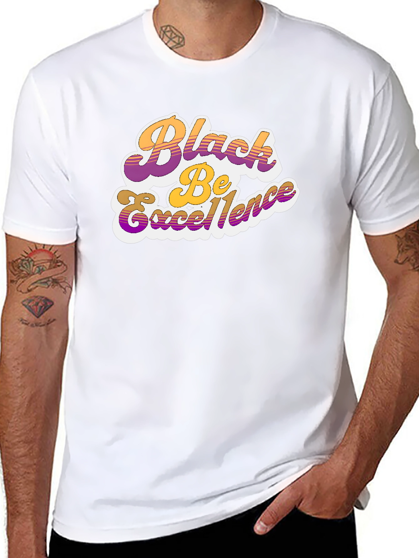 Black Be Excellence Graphic T-Shirt