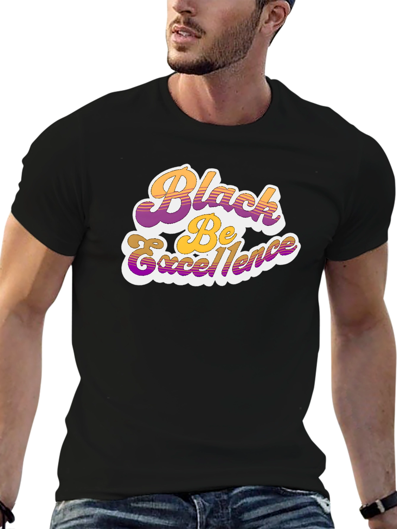 Black Be Excellence Graphic T-Shirt