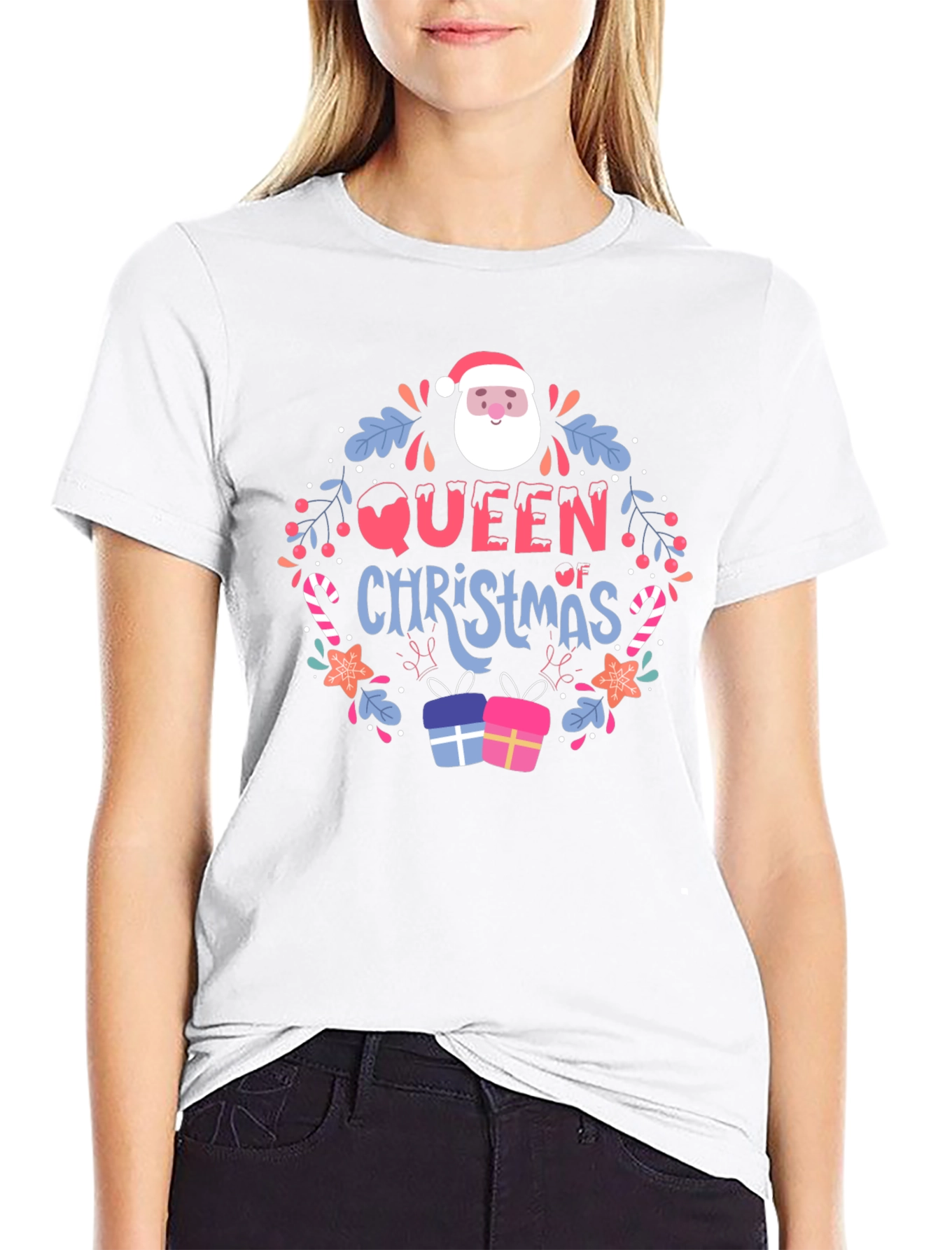 Queen of Christmas Graphic T-Shirt