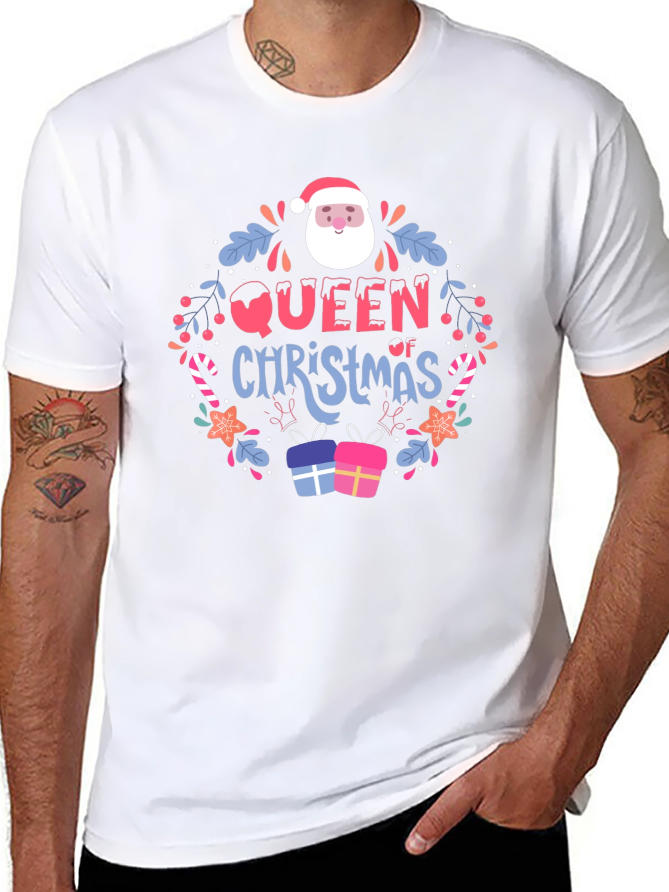 Queen of Christmas Graphic T-Shirt