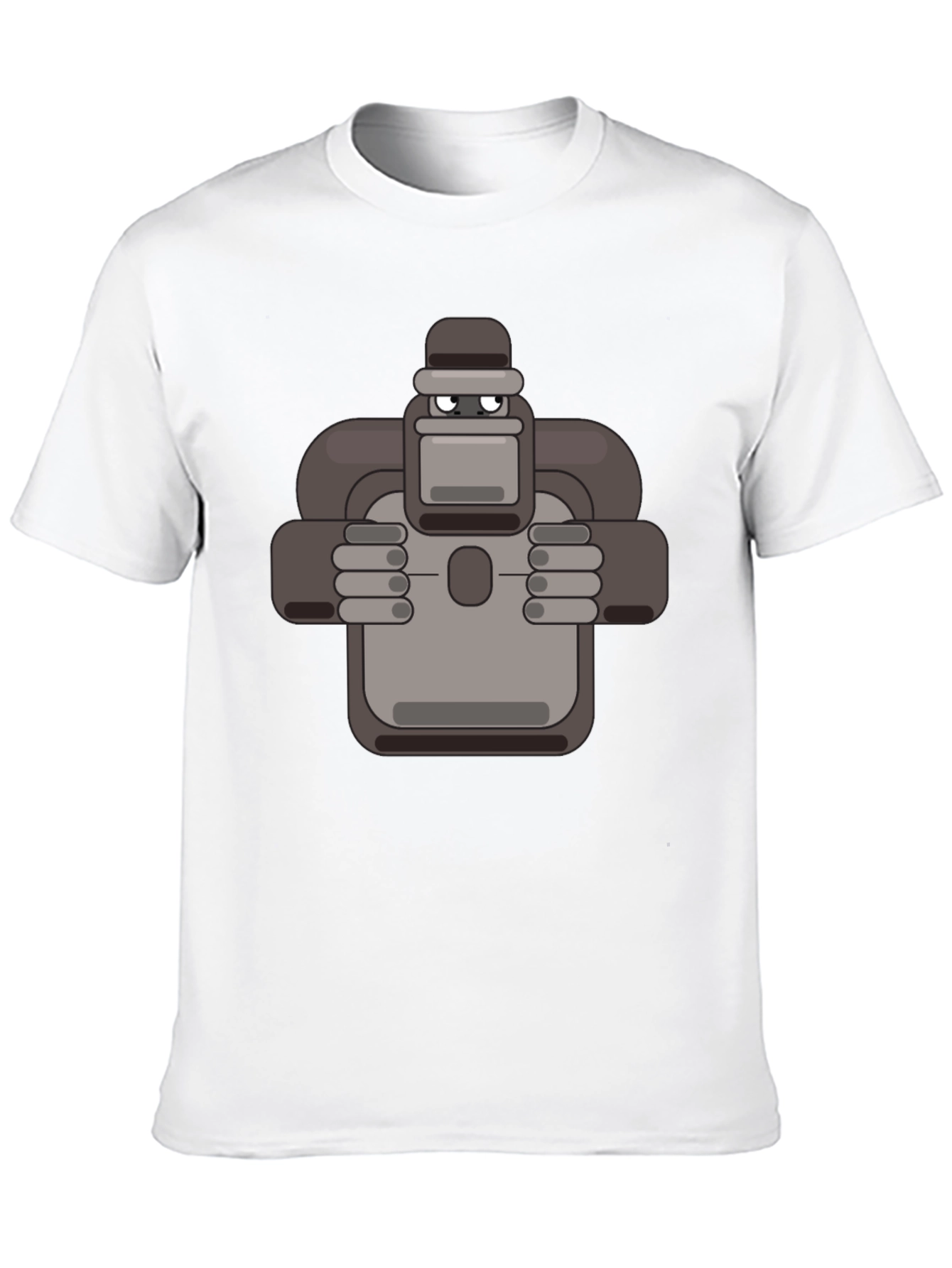 Cartoon Gorilla Graphic T-Shirt