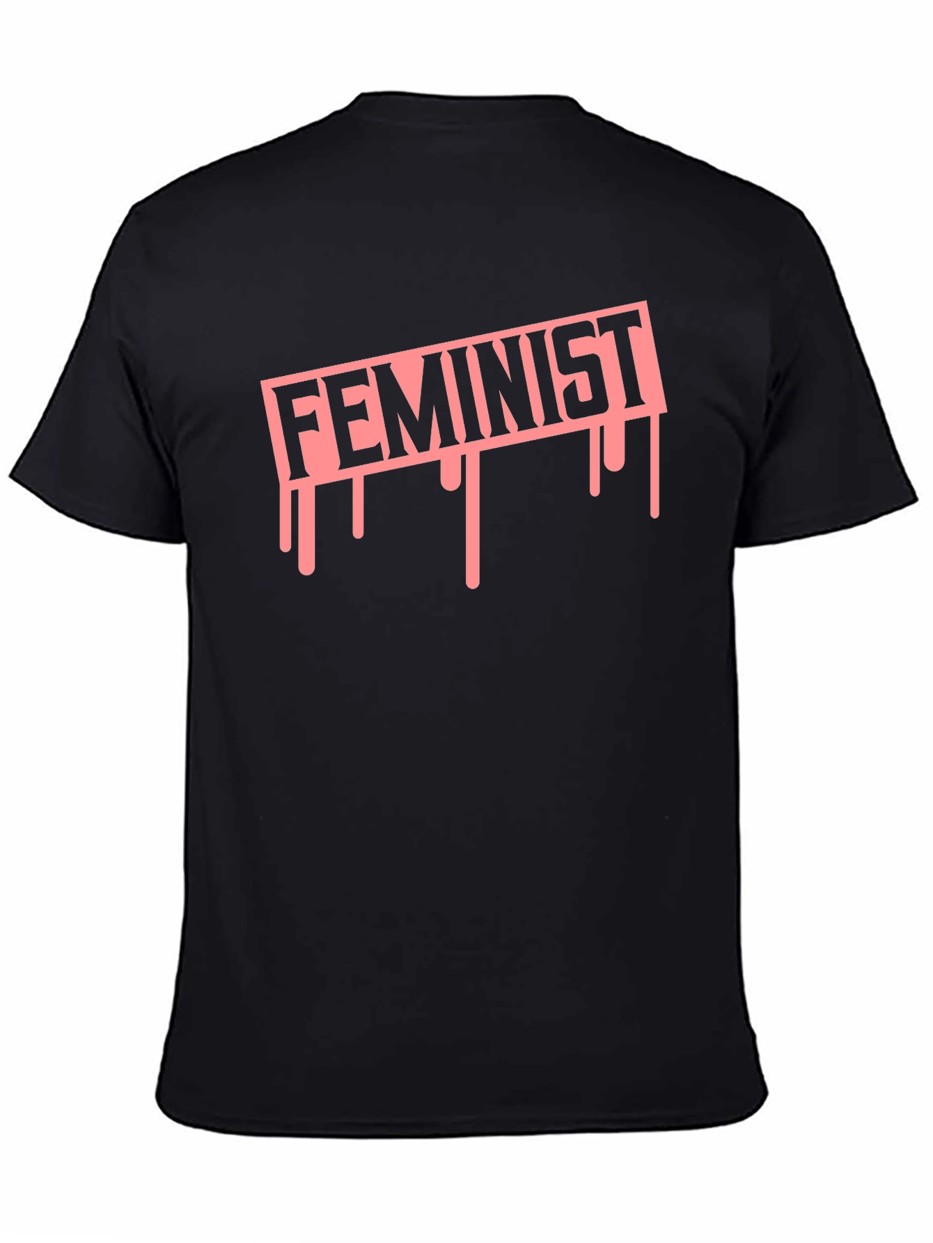 Feminist Drip Graphic Tee - Empowering Statement T-Shirt