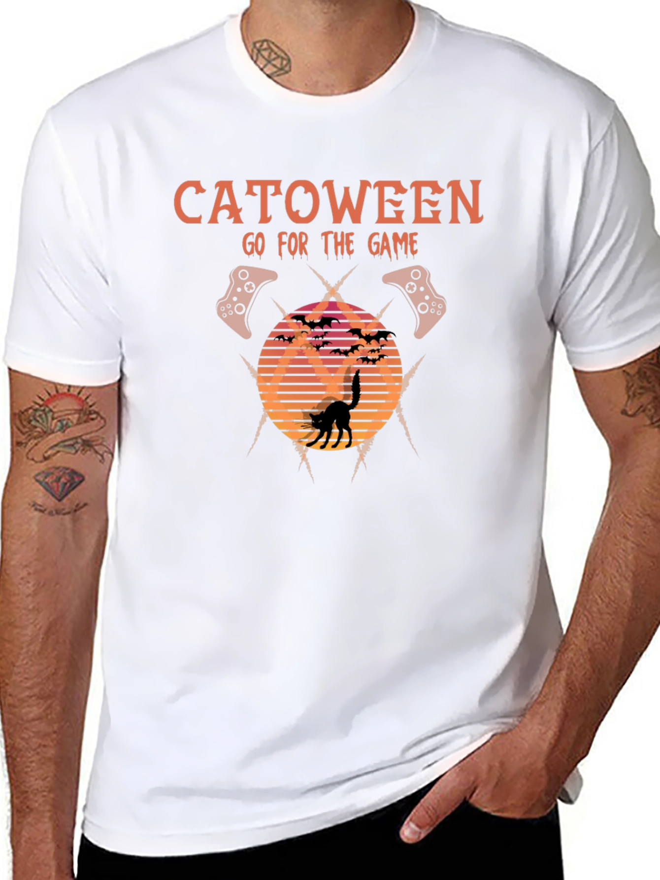 Catoween Gaming T-Shirt