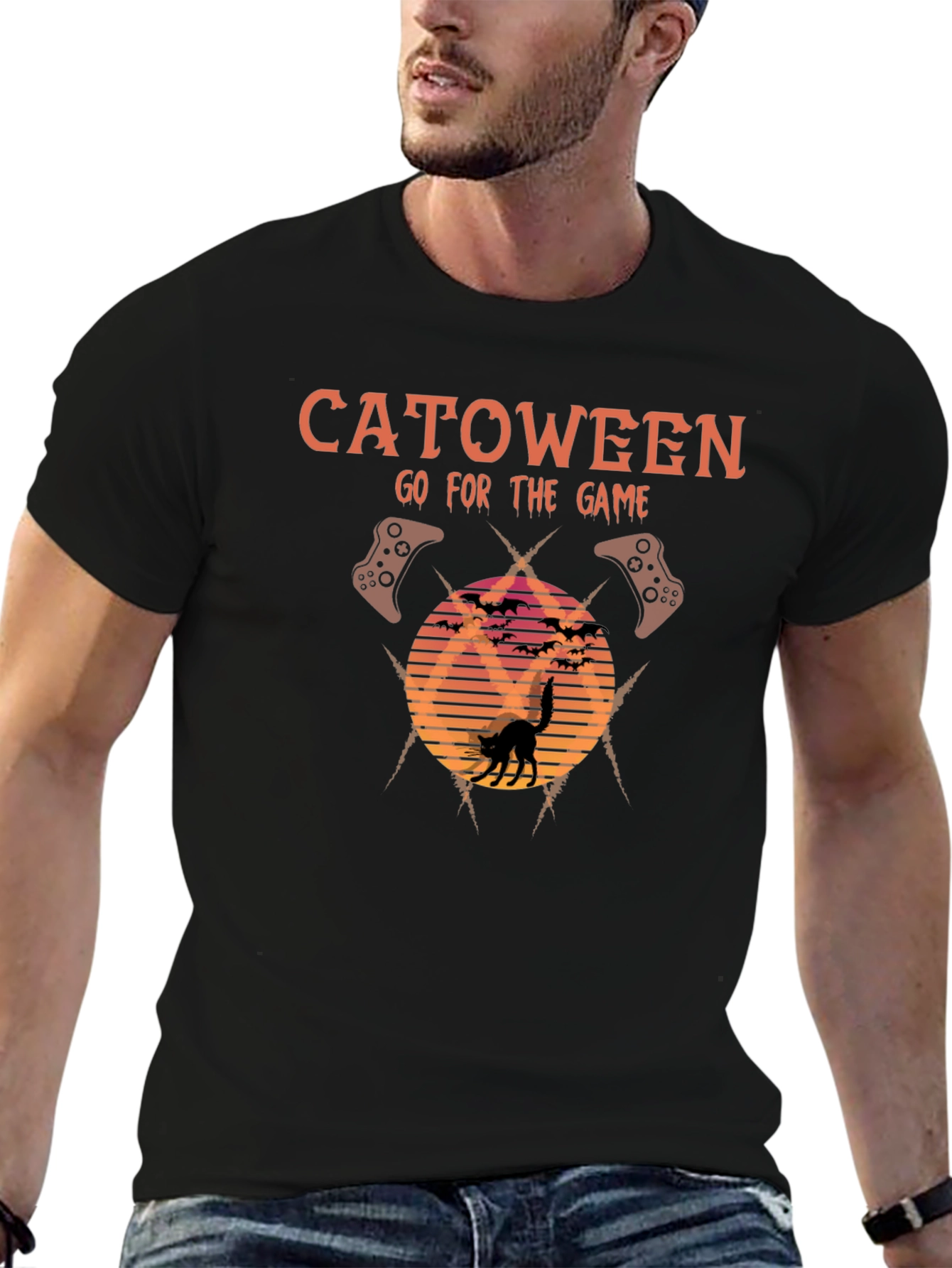 Catoween Gaming T-Shirt