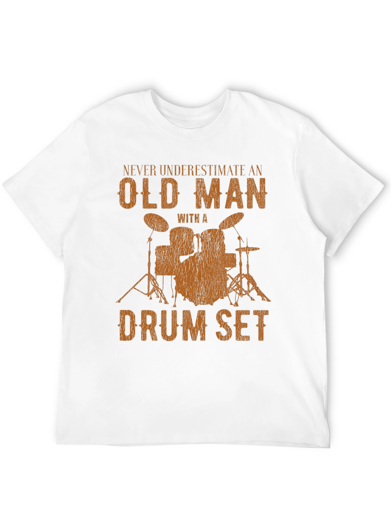 Drummer Old Man T-Shirt