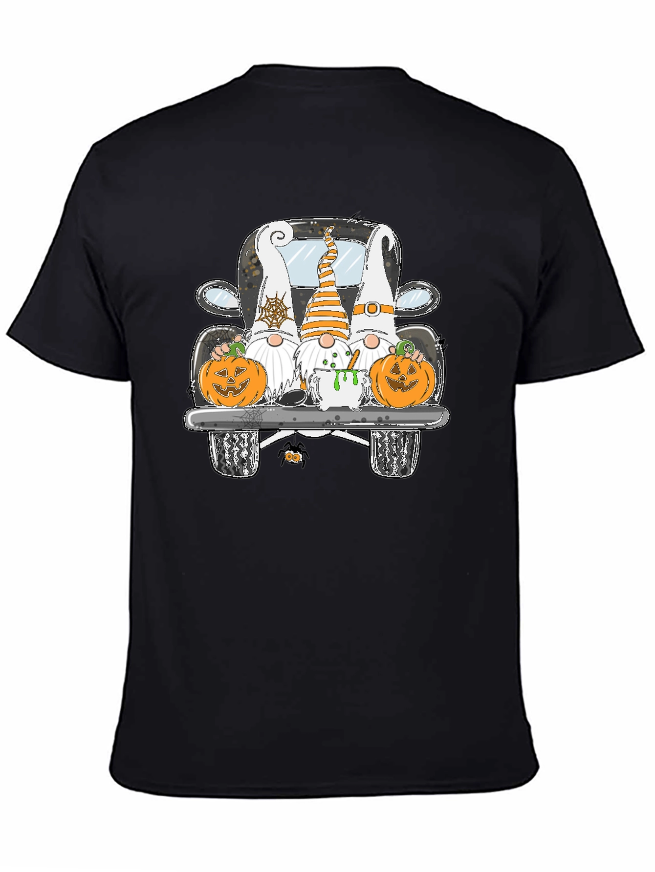 Halloween Gnomes Truck T-Shirt