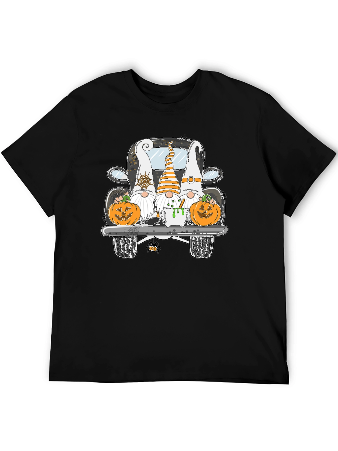 Halloween Gnomes Truck T-Shirt