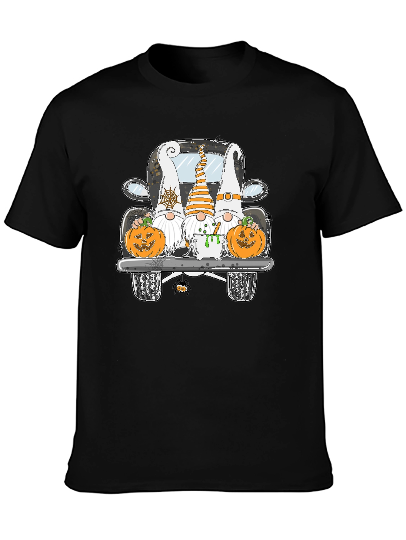 Halloween Gnomes Truck T-Shirt
