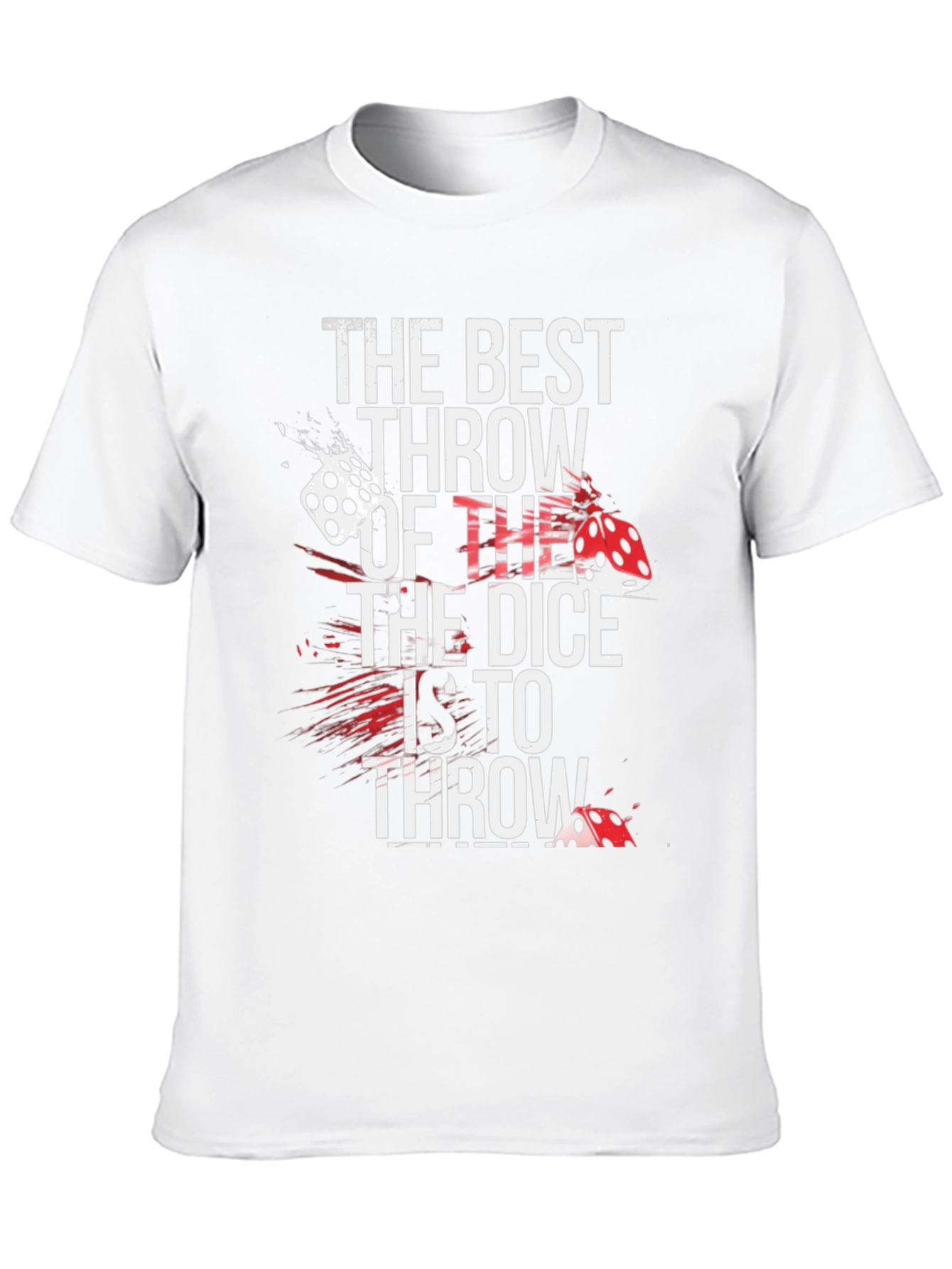 Dice Throw Graphic T-Shirt