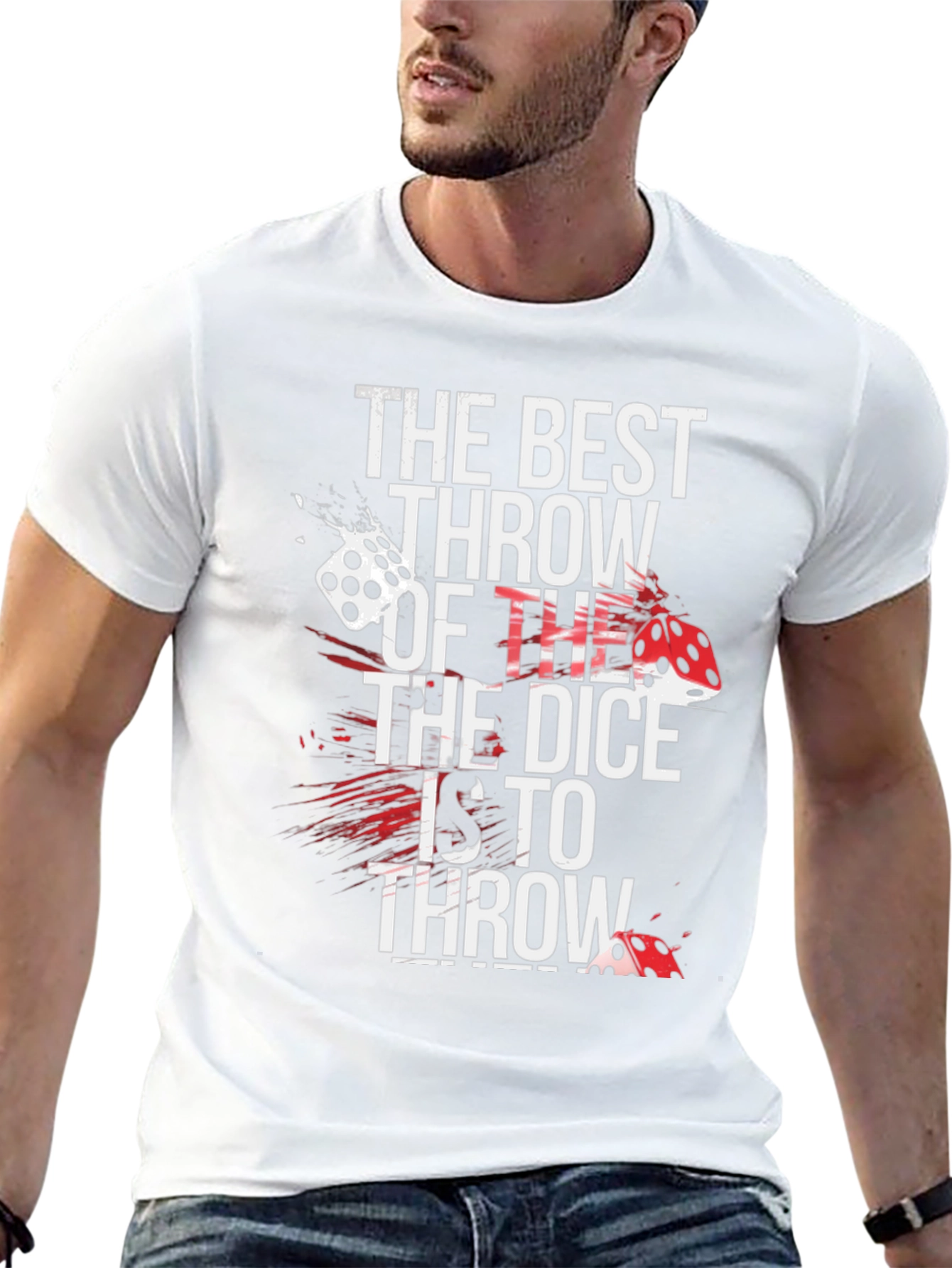 Dice Throw Graphic T-Shirt
