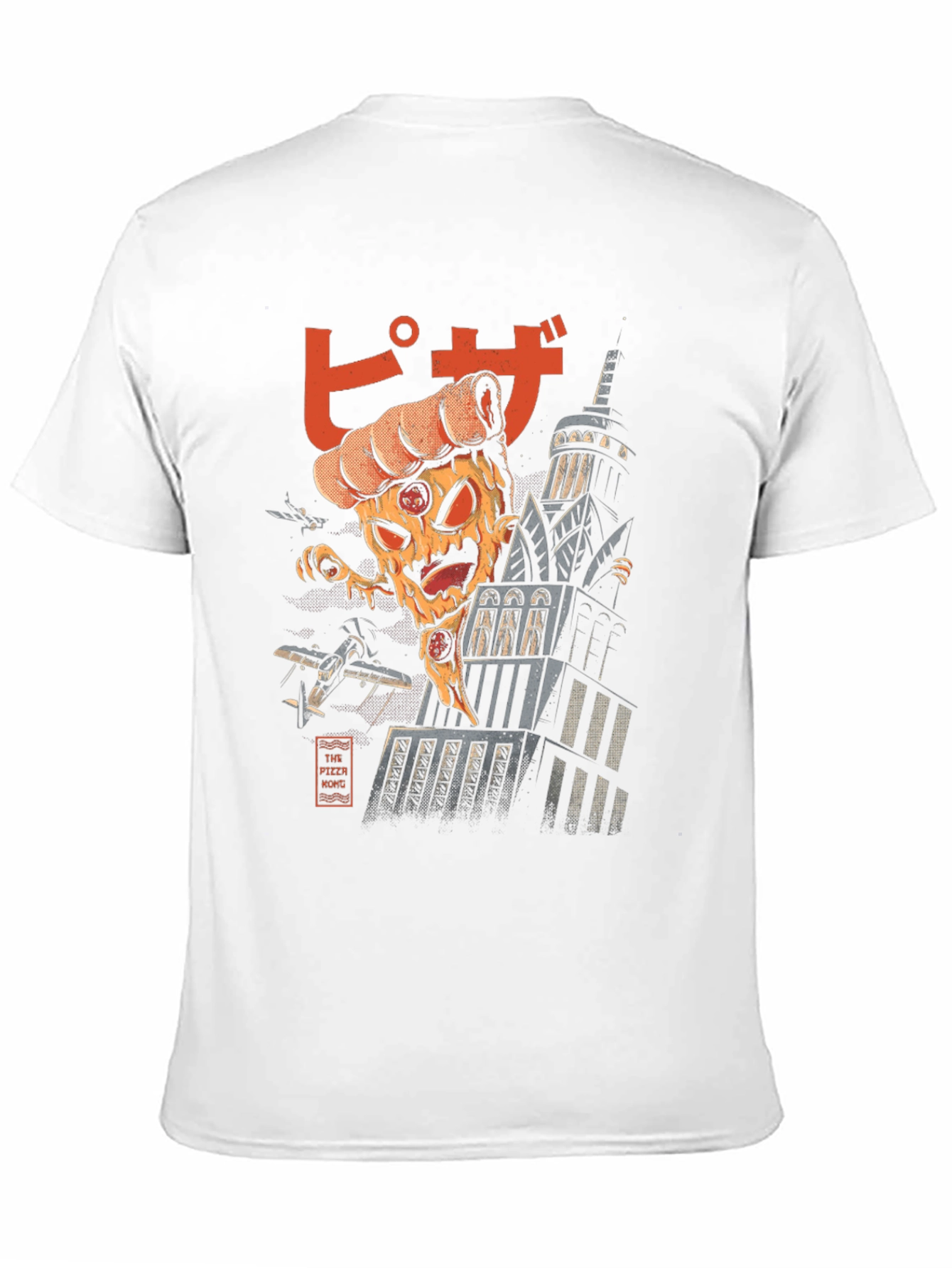 Pizza Monster Graphic T-Shirt