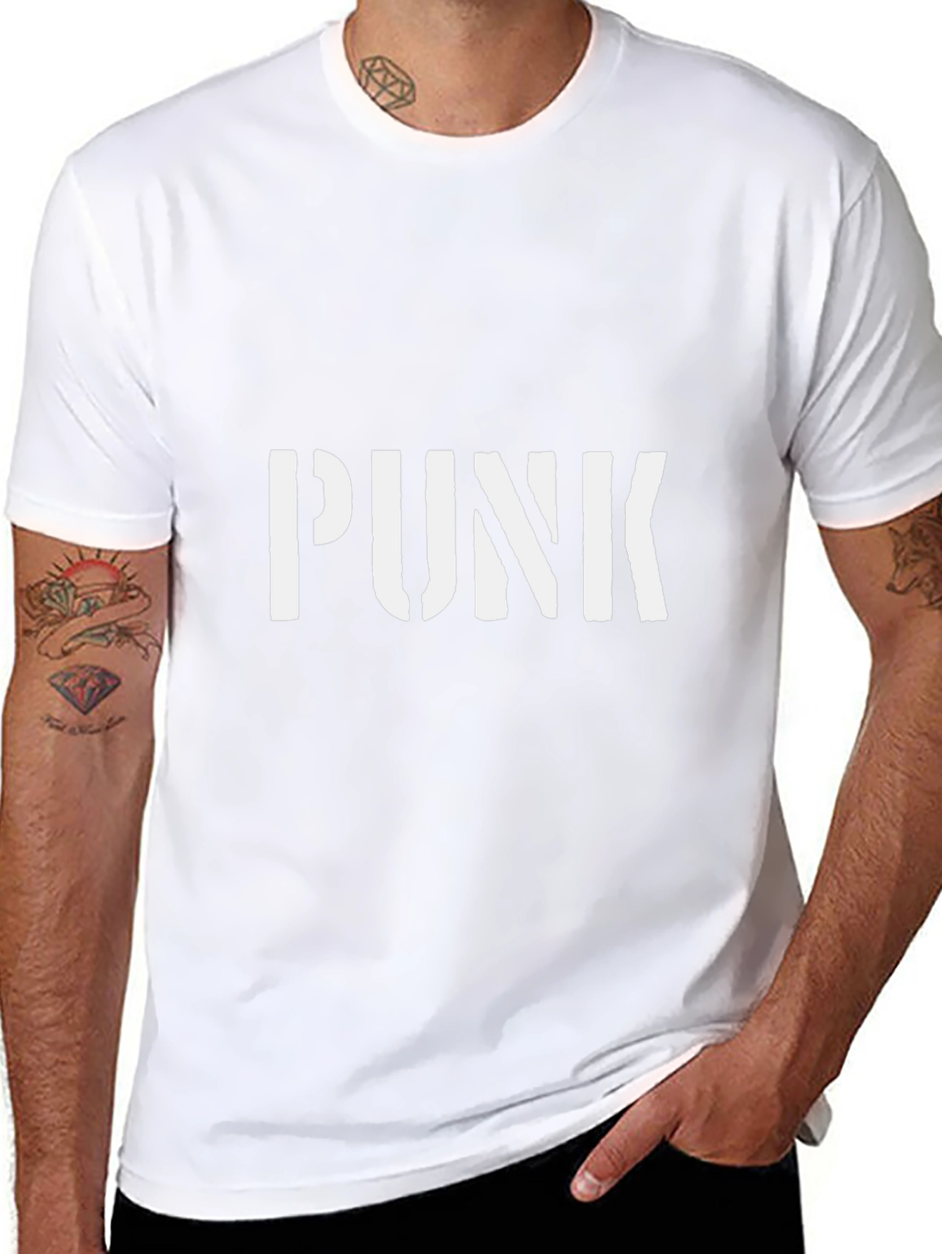 Punk Graphic Tee - Bold Statement T-Shirt