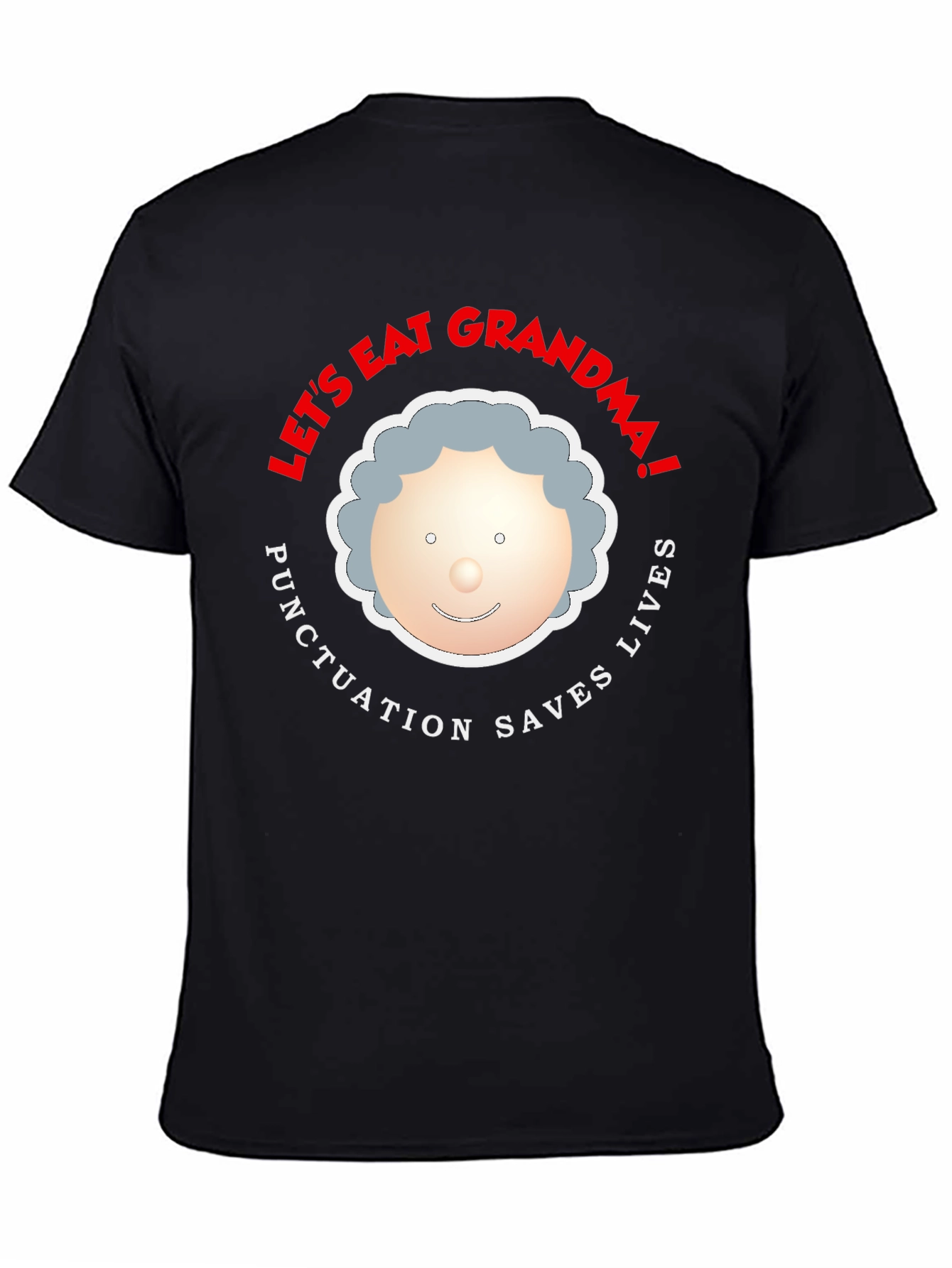 Lets Eat Grandma Funny Punctuation T-Shirt