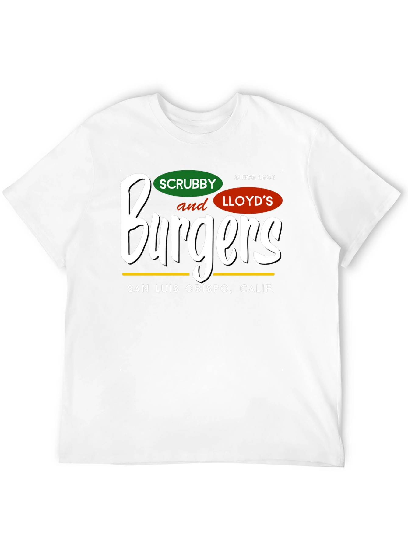 Scrubby and Lloyds Burgers T-Shirt