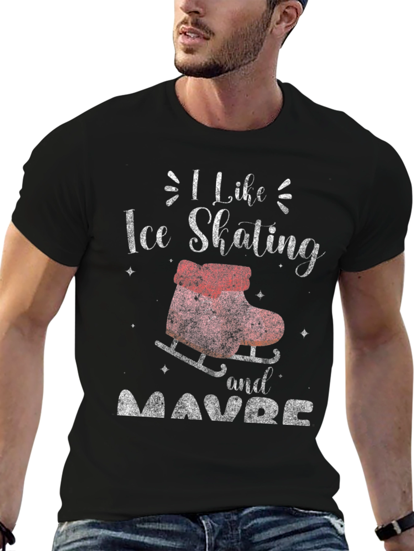 I Like Ice Skating and Maybe T-Shirt
