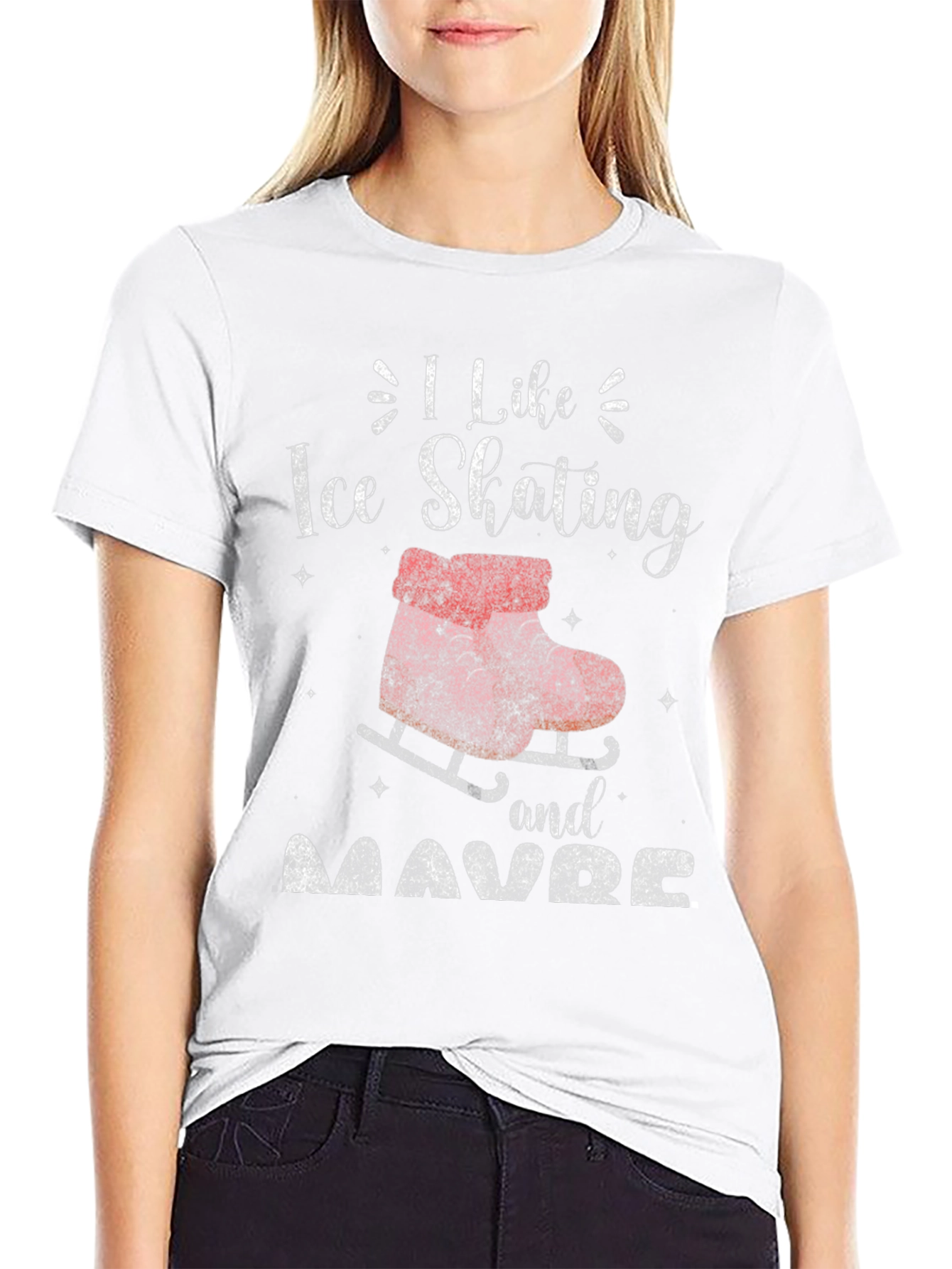 I Like Ice Skating and Maybe T-Shirt